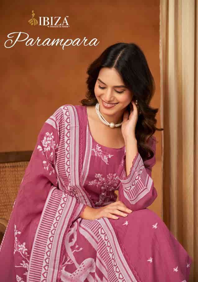IBIZA LIFESTYLE PARAMPARA PURE BANARASI SILK SALWER KAMEEZ BEST RATE DEALER 