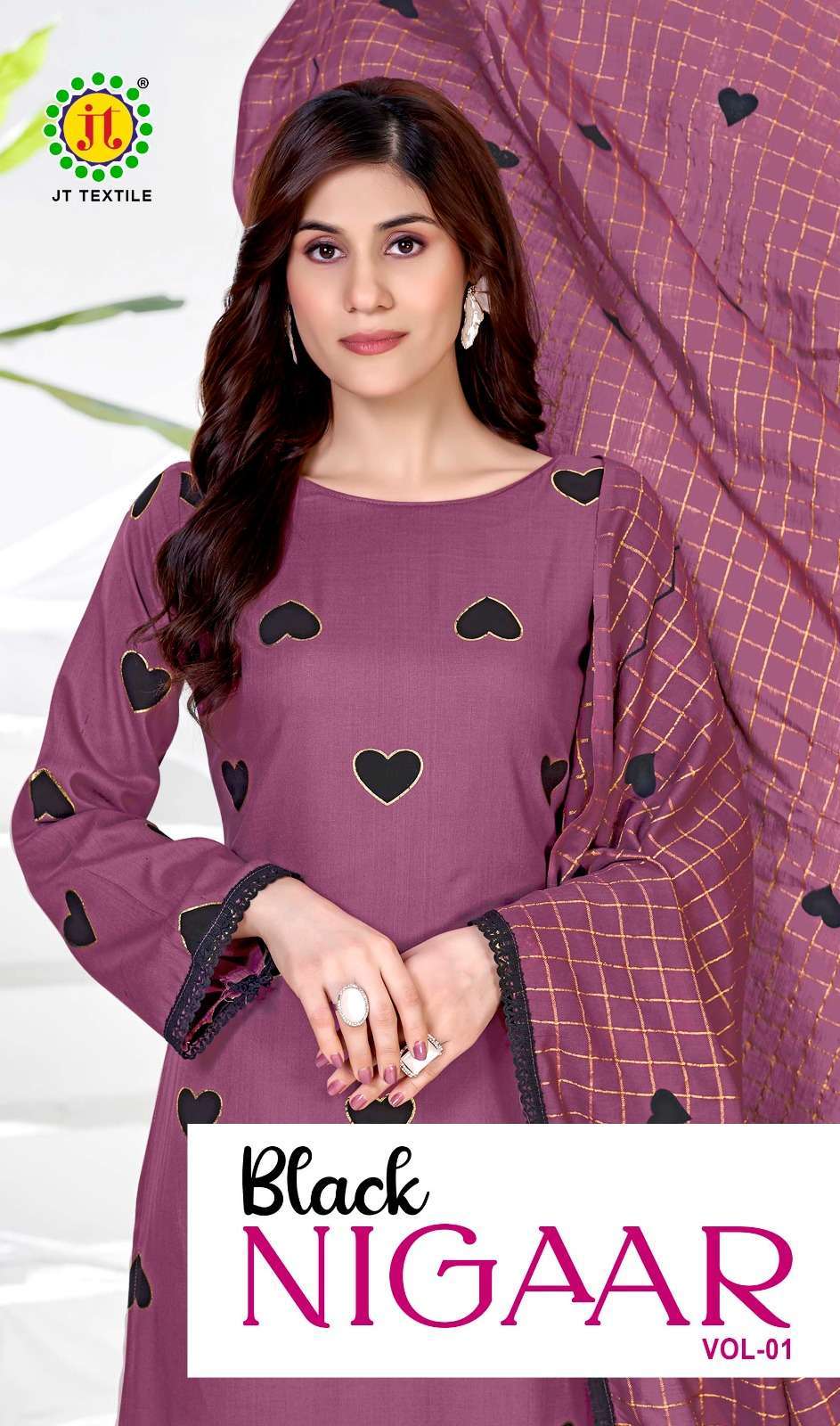 JT TEXTILE BLACK NIGAAR VOL 1 DESIGNER RAYON SALWER KAMEEZ BEST RATE 