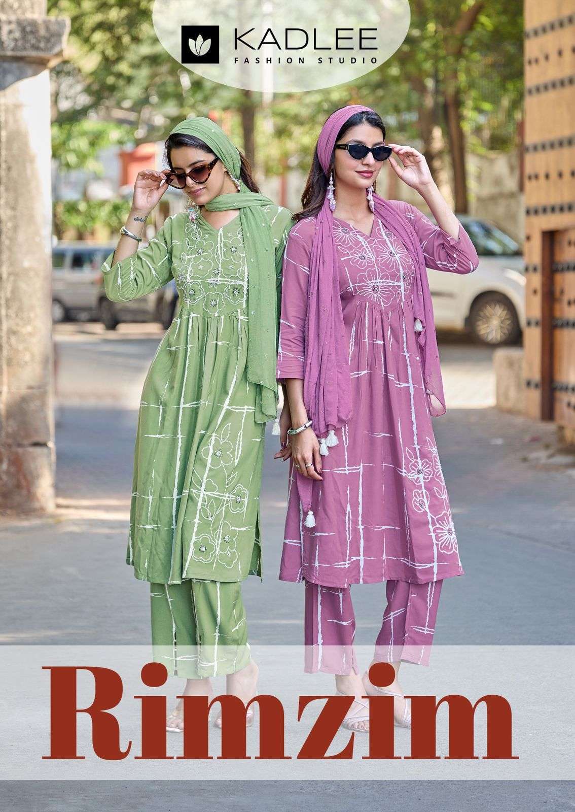KADLEE RIMZIM RAYON PRINTED 3 PCS SET WHOLESALER BEST RATE DEALER 