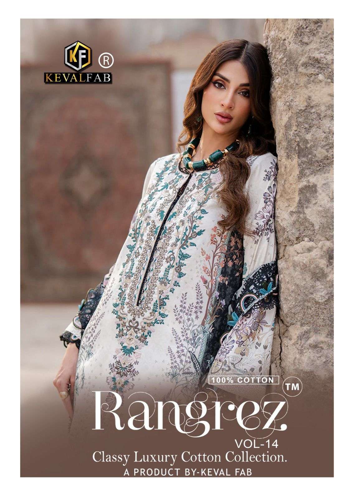 KEVAL FAB RANGREZ VOL 14 COTTON PRINTED SUIT WHOLESALER 2026