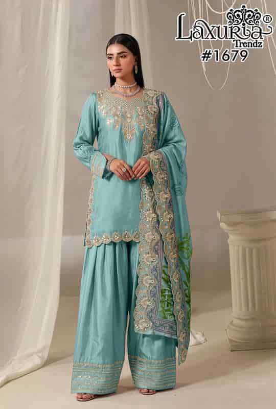 LAXURIA TRENDZ 1679 COLORS READYMADE SALWER KAMEEZ BEST RATE DEALER 