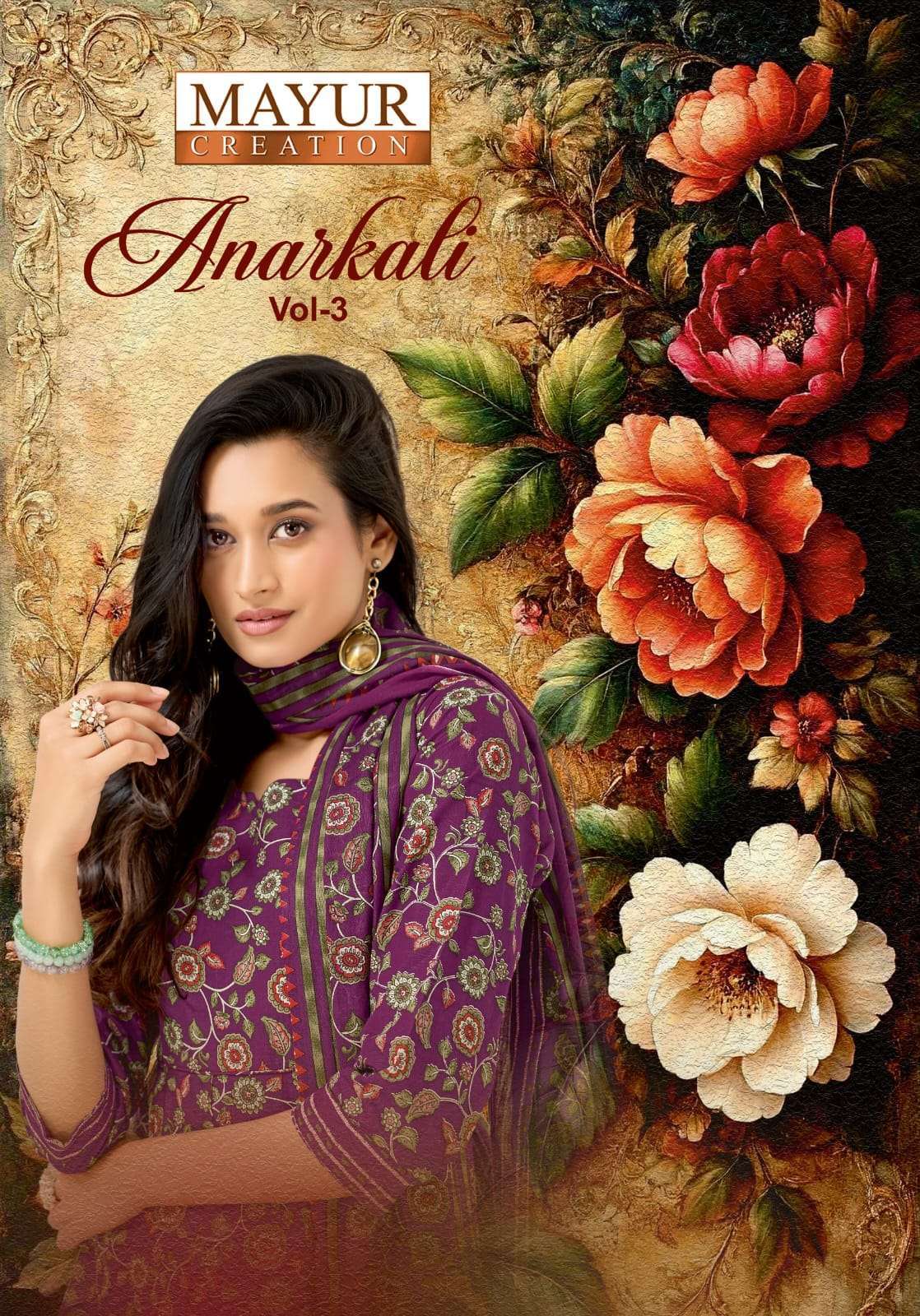 MAYUR CREATION ANARKALI VOL 3 COTTON PRINTED REDYMADE SALWER KAMEEZ BEST RATE 2026