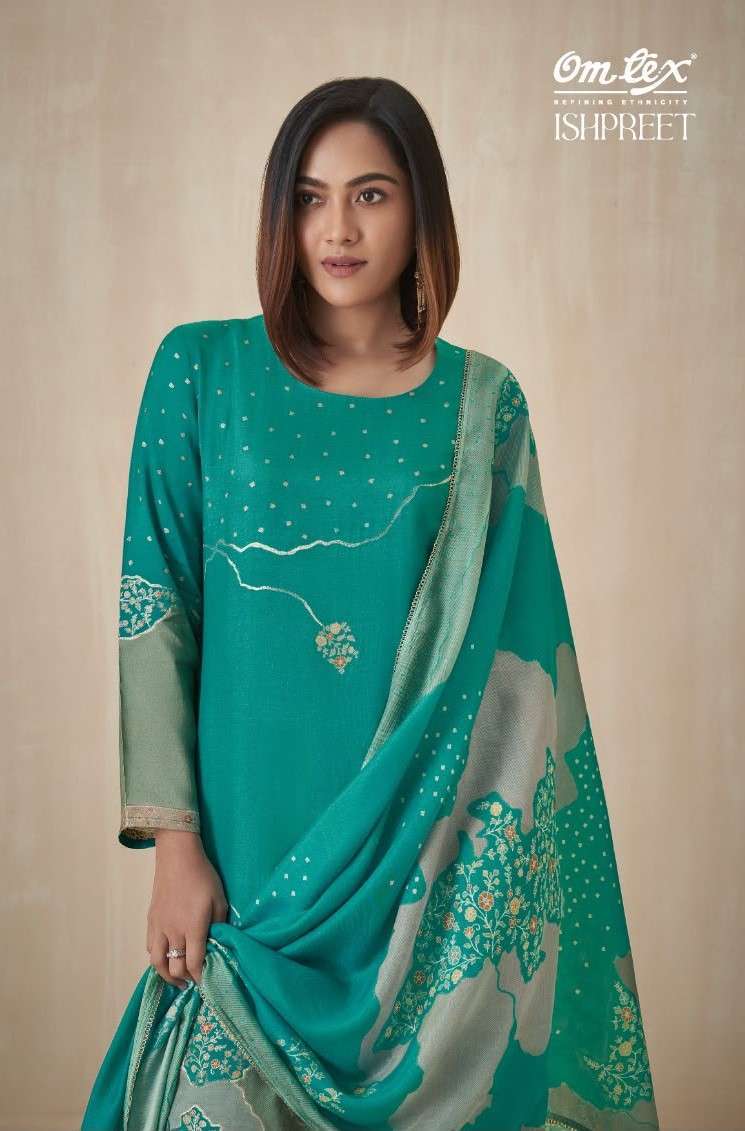 OMTEX ISHPREET JACQUARD SALWER KAMEEZ BEST RATE DEALER 2026