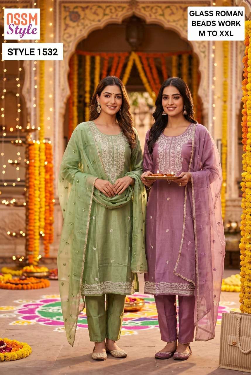 OSSM STYLE 1532 COLORS READYMADE 3 PIECE SET WHOLESALER 2026