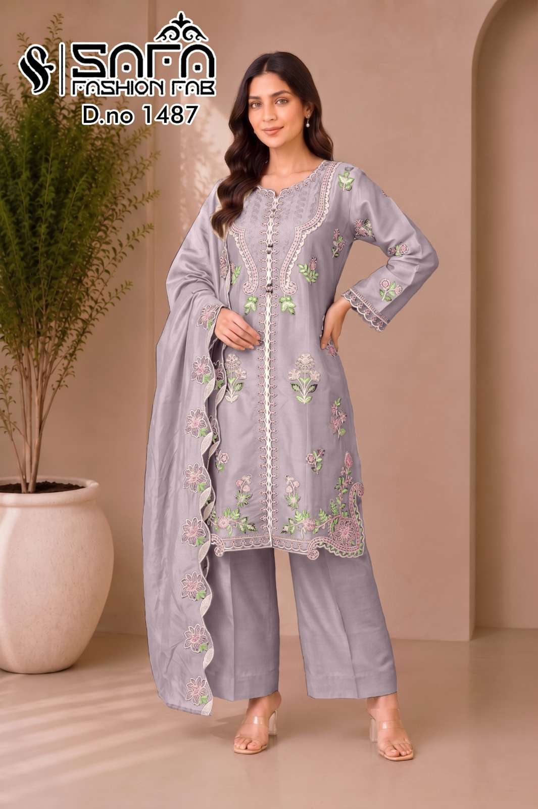 SAFA FASHION FAB 1487 SOFT COTTON READYMADE 3 PIECE SET WHOLESALER 2026