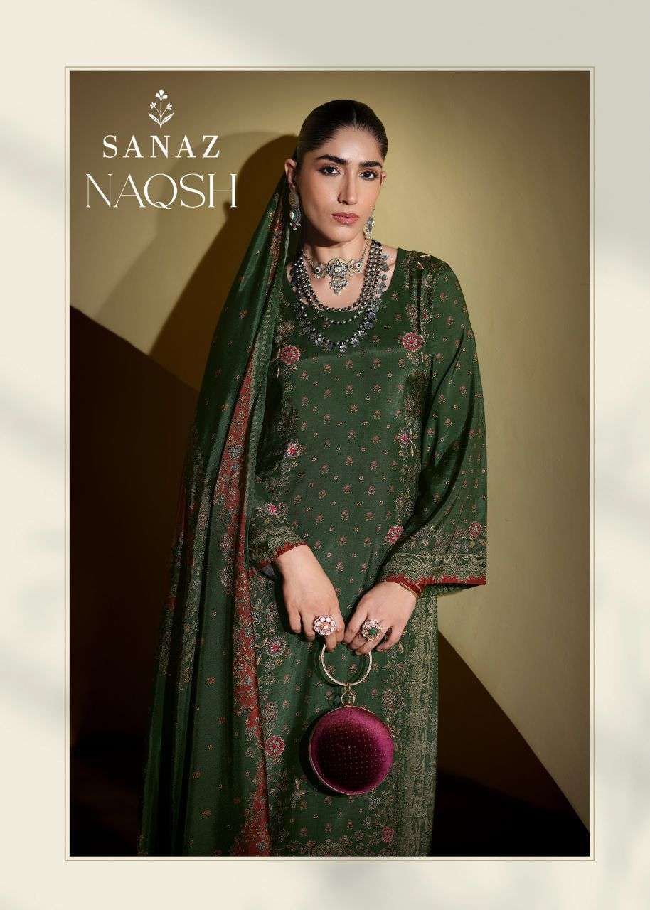 SANAZ NAQSH VISCOSE MUSLIN DIGITAL PRITNED SALWER KAMEEZ BEST RATE WHOLESALER 
