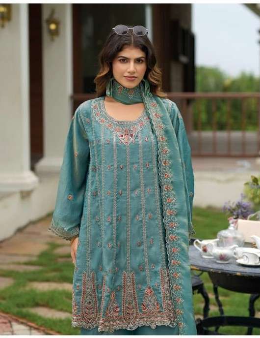 SHREE FAB 2624 FANCY WORK DESIGNER READYMADE SALWER KAMEEZ BEST RATE DEALER 