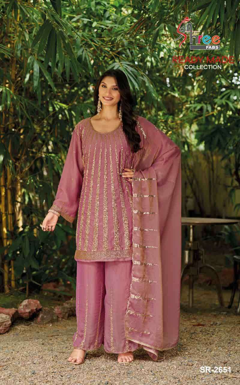 SHREE FAB 2651 COLORS READYMADE JARDOSHI BEADS WORK READYMADE SALWER KAMEEZ SUPPLIER BEST RATE 