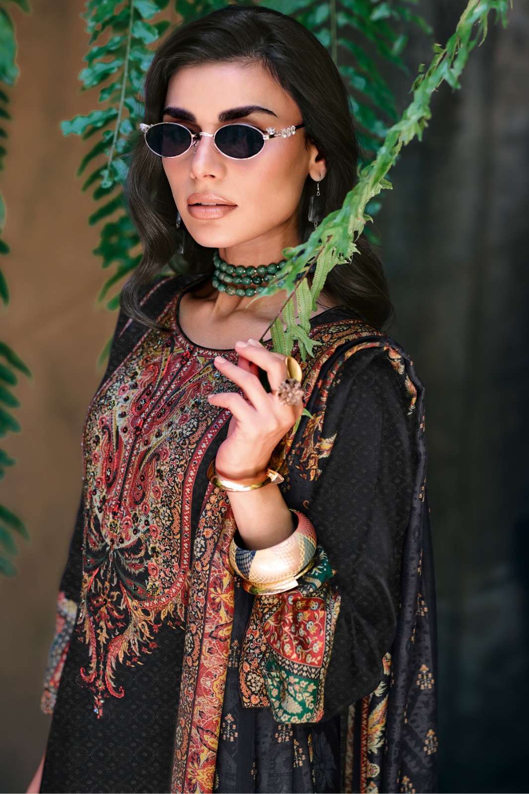 VARSHA FASHION HERIZ VISCOSE SILK DIGITAL PRINTED DESIGNER SALWER KAMEEZ BEST RATE 