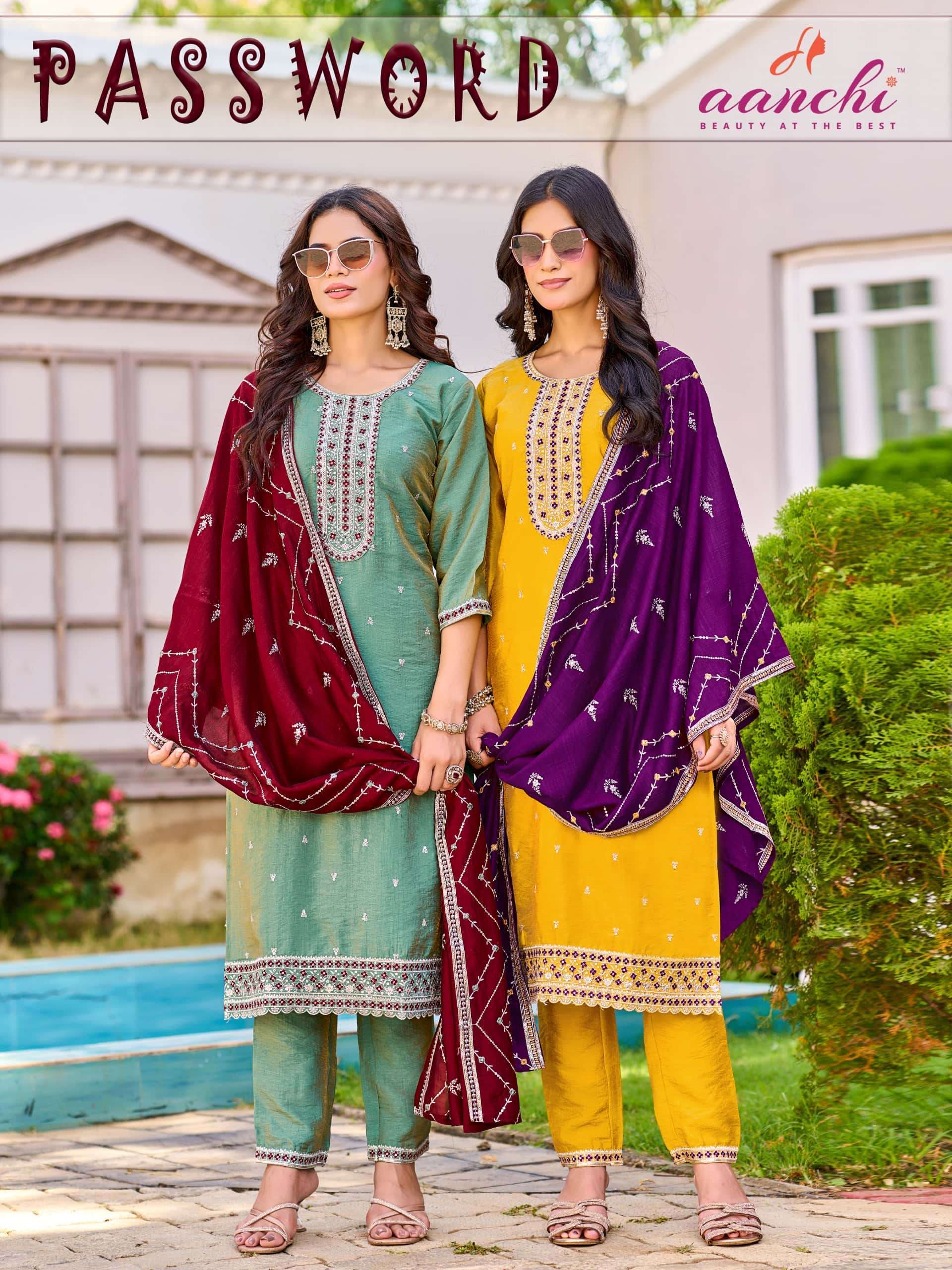 AANCHI PASSWORD READYMADE 3 PCS SUIT WHOLESALER 2026