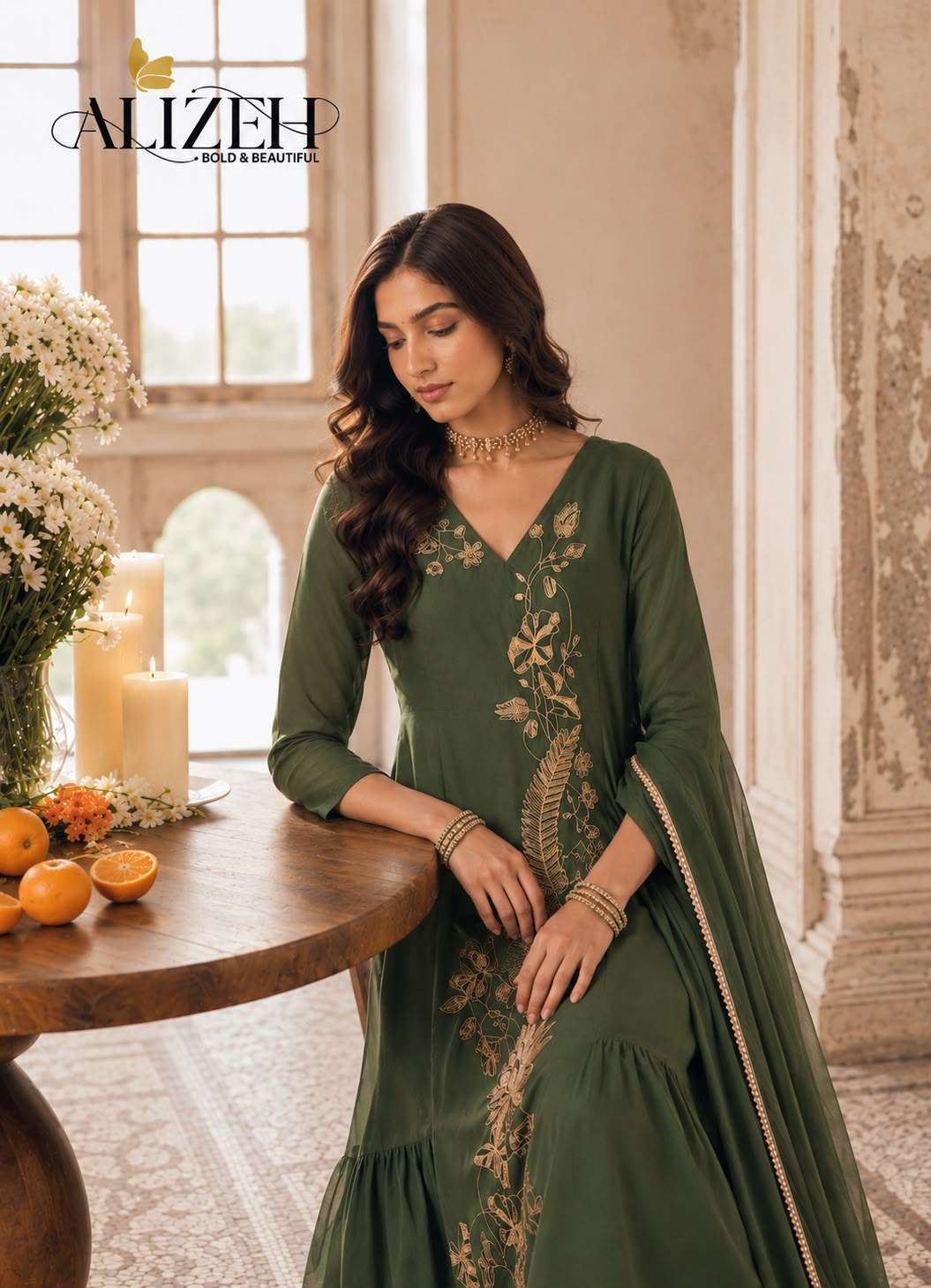 Alizeh 7110 To 7113 Designer Suit Collection Wholesale