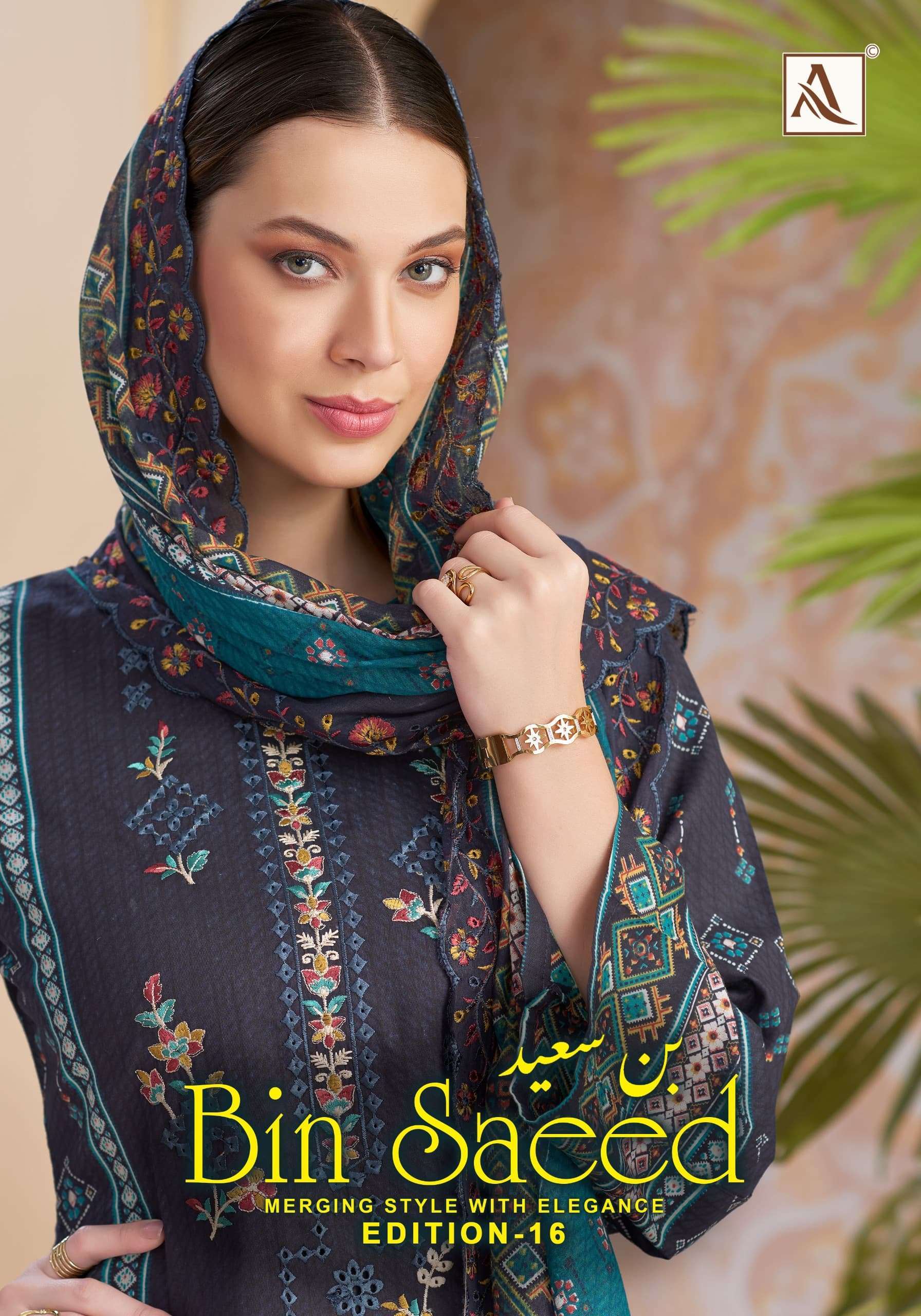 ALOK SUIT BIN SAEED EDITION 16 PAKISTANI SUIT WHOLESALER 