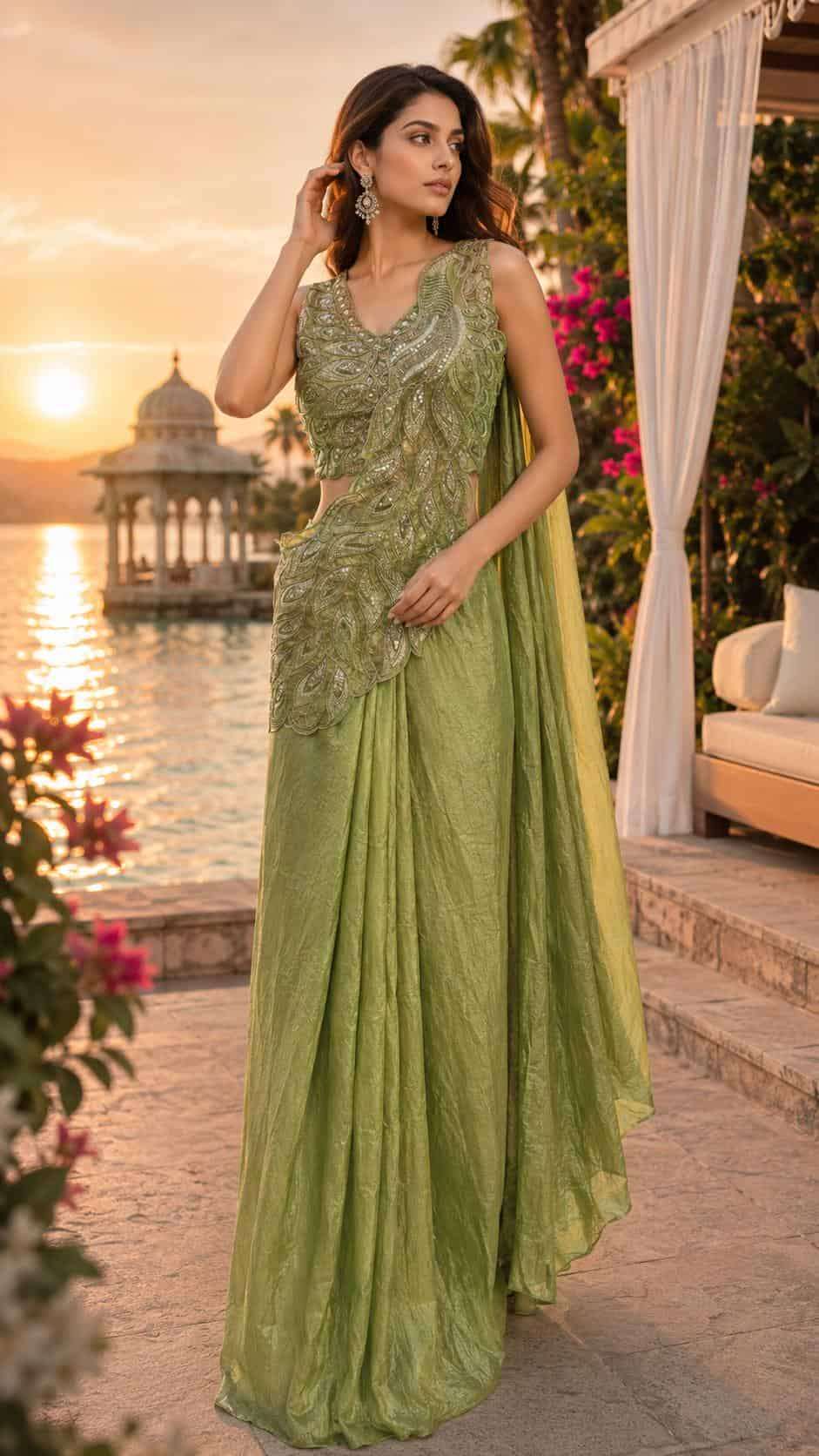 Amoha A535 - Designer Silk Saree Collection