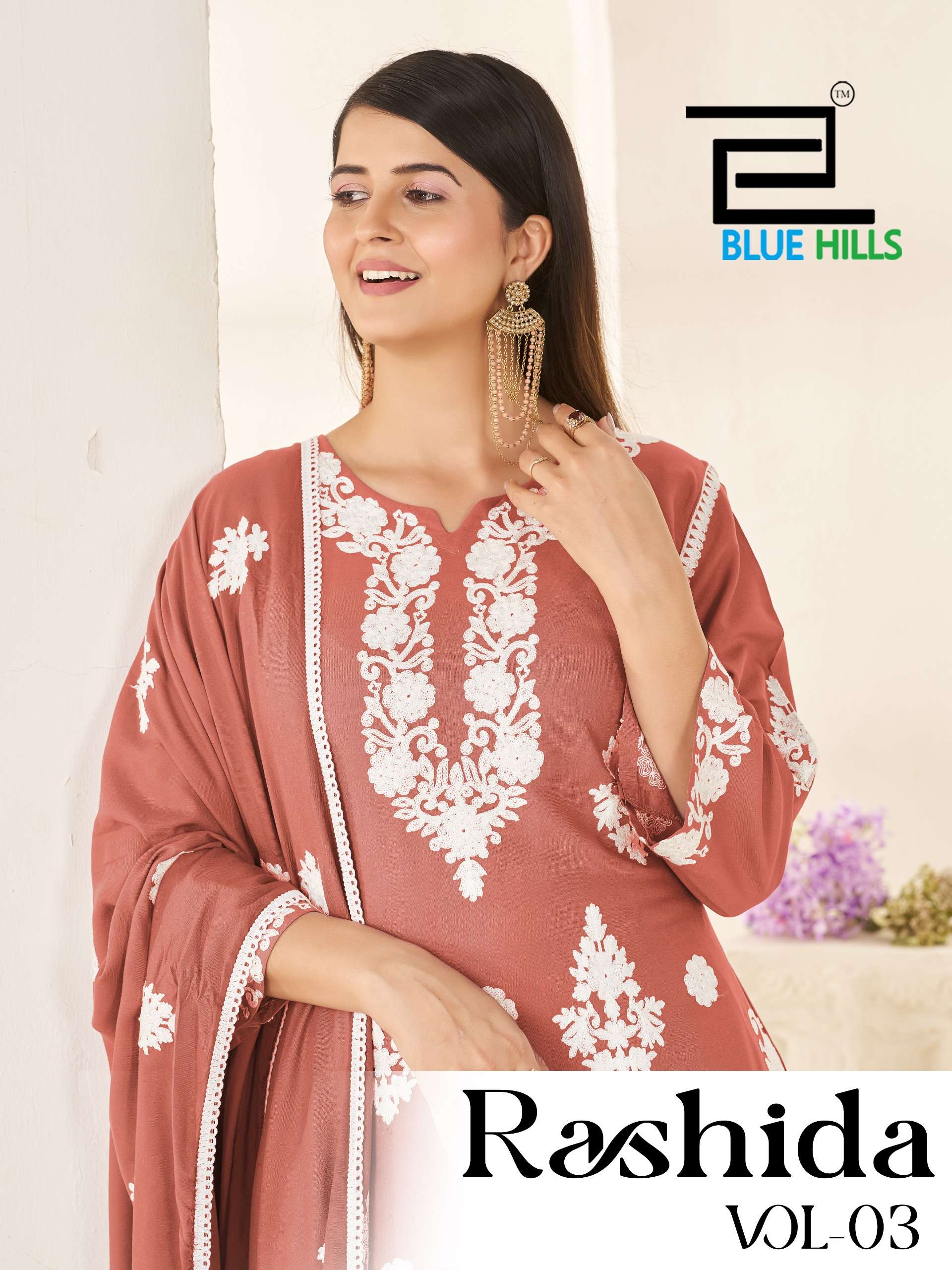 Blue Hills Rashida Vol 3 Readymade Collection