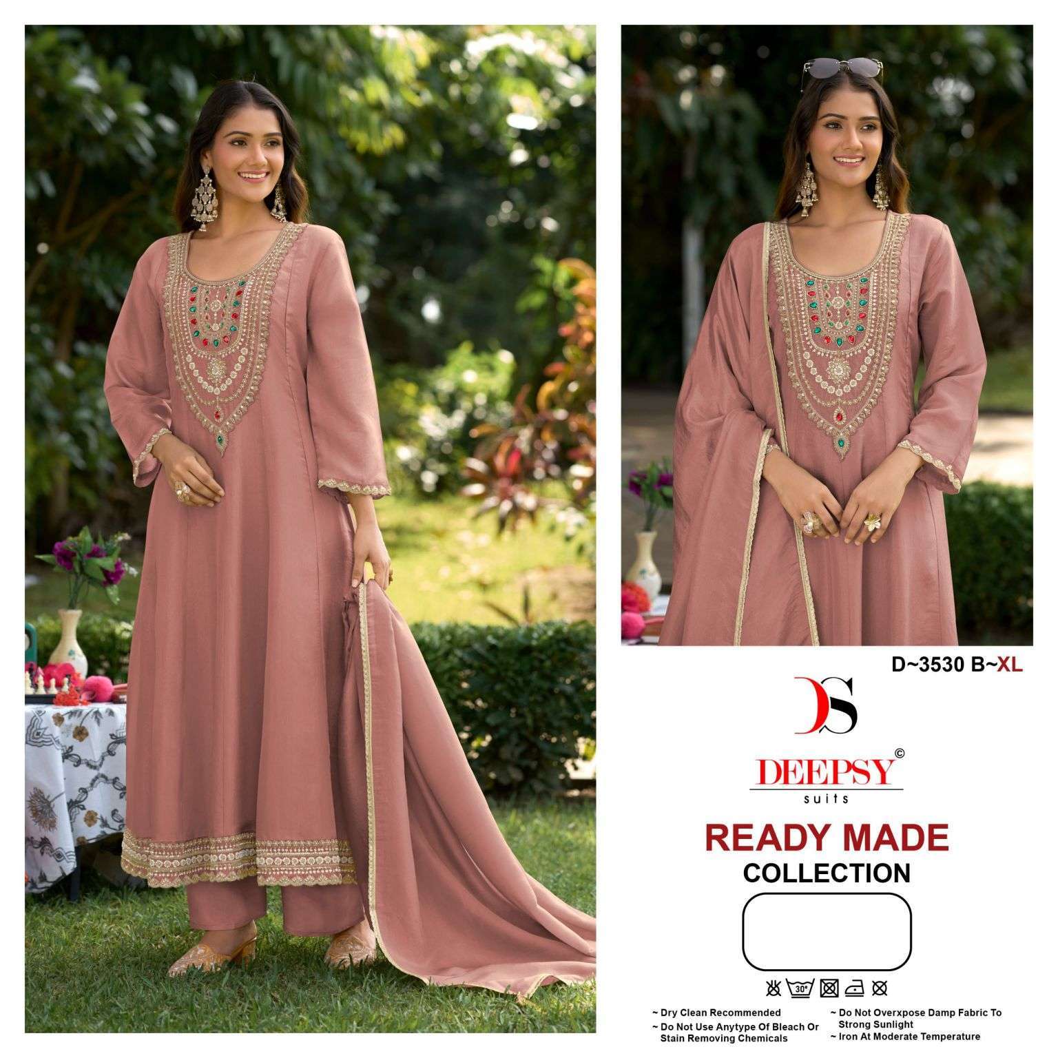 Deepsy 3530 - Tissue Silk Readymade Suit Collection