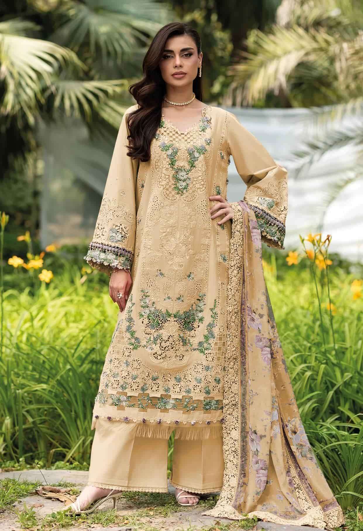 DEEPSY SUIT ELAF PREMIUM 6 DESIGN NUM 2043 COLORS SELF EMBROIDERY PAKISTANI SUIT WHOLESALER 