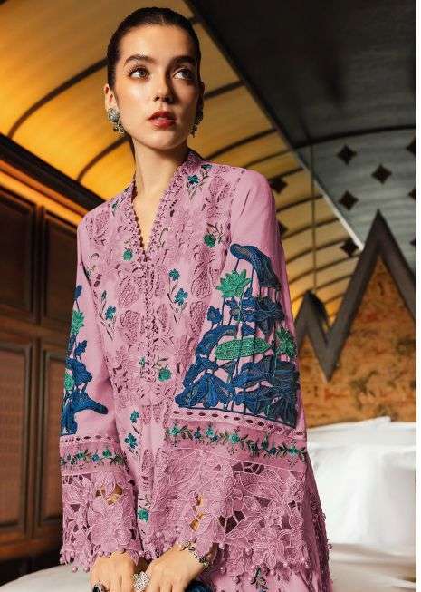 Deepsy Suit Elaf Premium D No 2142 Pure Cotton With Self Embroidery Work Designer Pakistani Suit Dress Material Catalogue Wholesale Collection