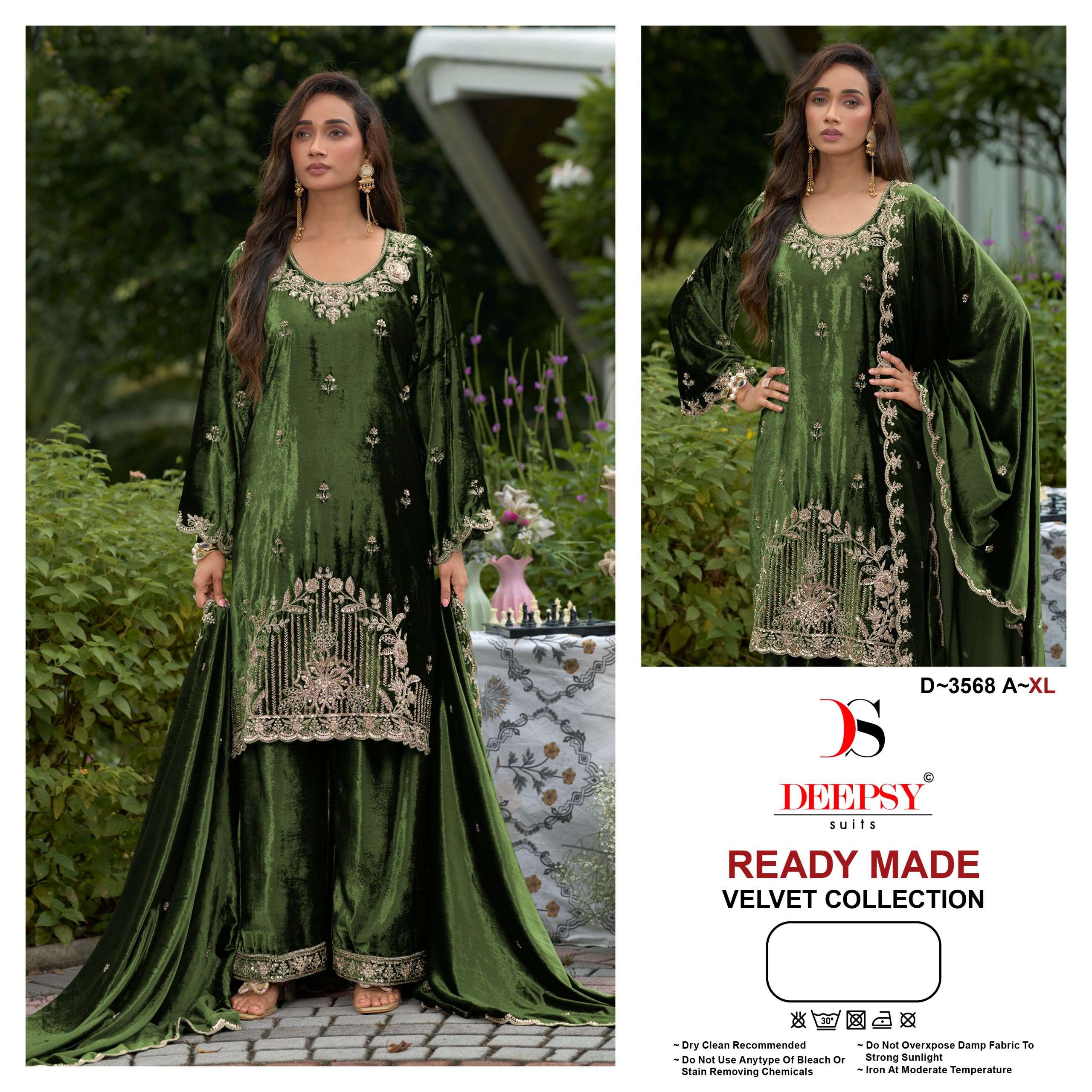 Deepsy Suits D-3568 Ready To Wear Collection Wholesale Catalogue
