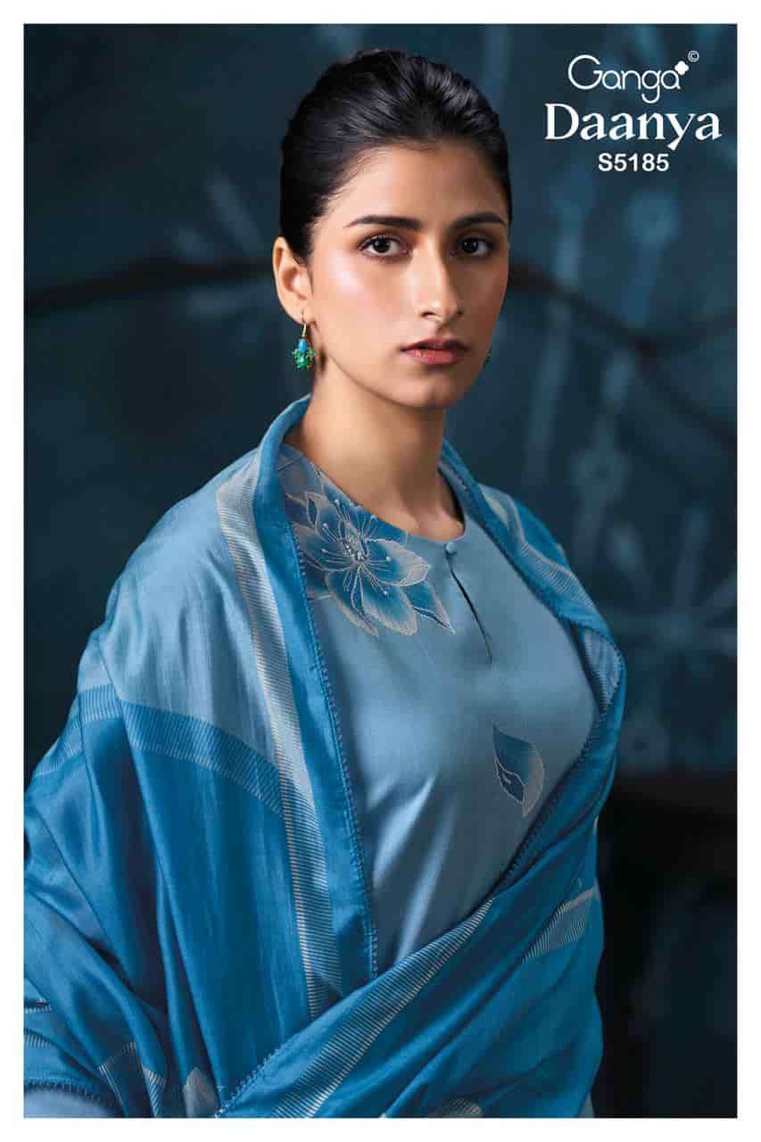 GANGA FASHION DAANYA 5185 SALWER KAMEEZ BEST RATE DEALER 