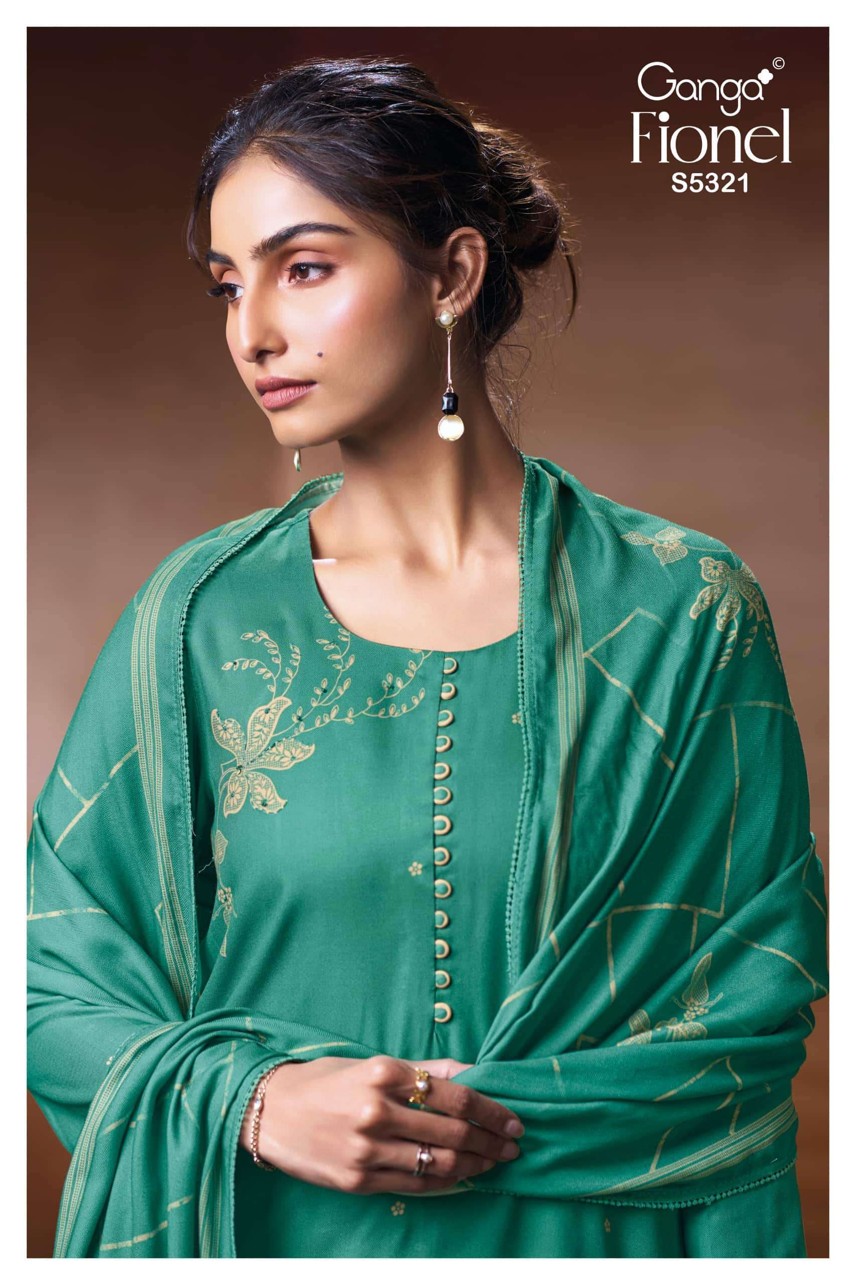 Ganga Fashion Fionel 5321 Winter Collection Wholesale Catalogue