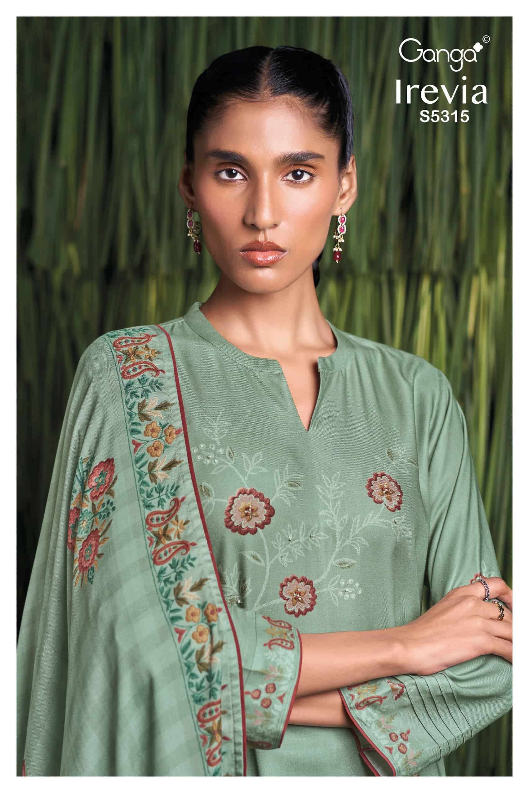 Ganga Fashion Irevia 5315 Pashmina Winter Wholesale | Maajisa Fashion