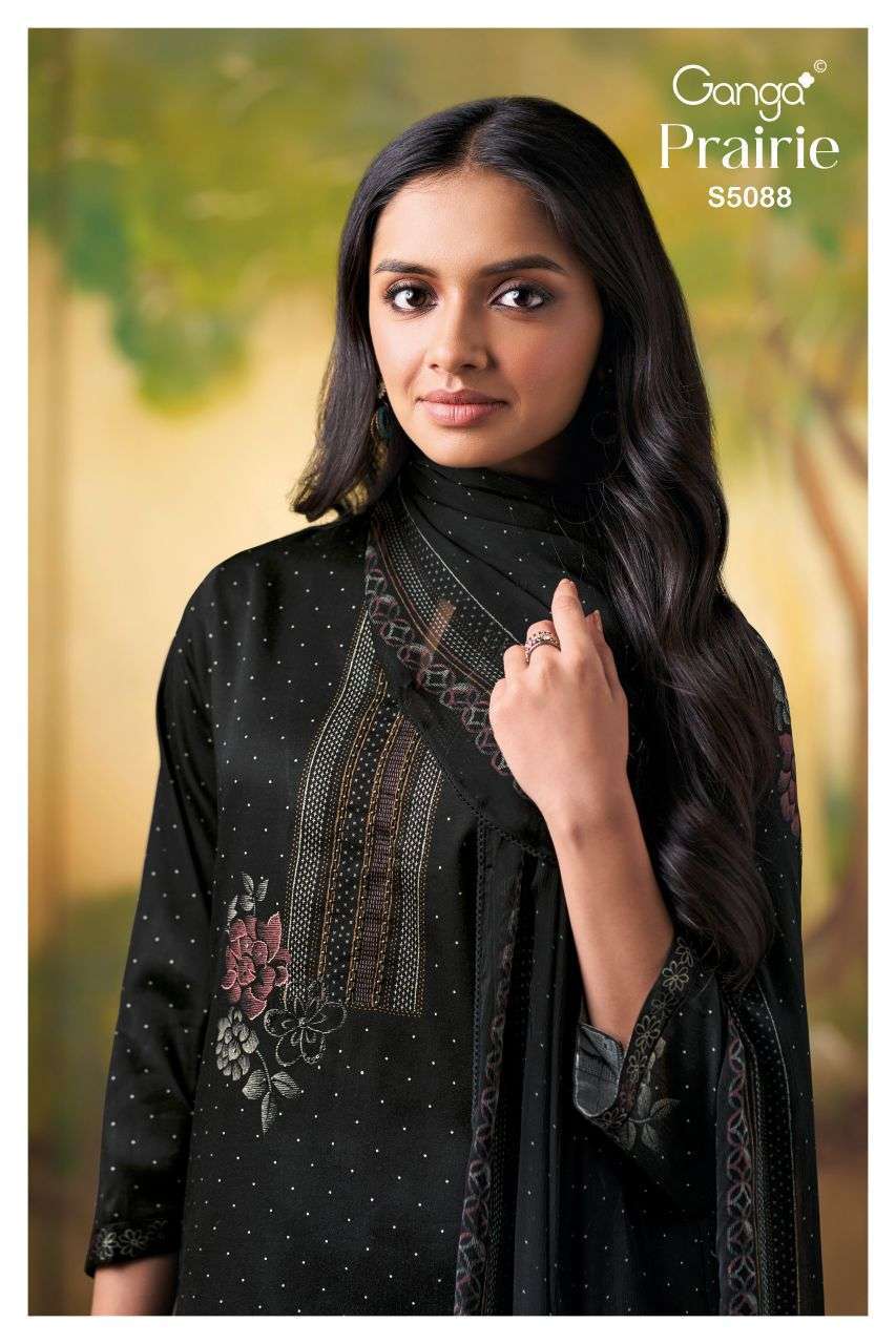GANGA FASHION PRAIRIE 5088 COTTON SATIN SALWER KAMEEZ WHOLESALER 2026