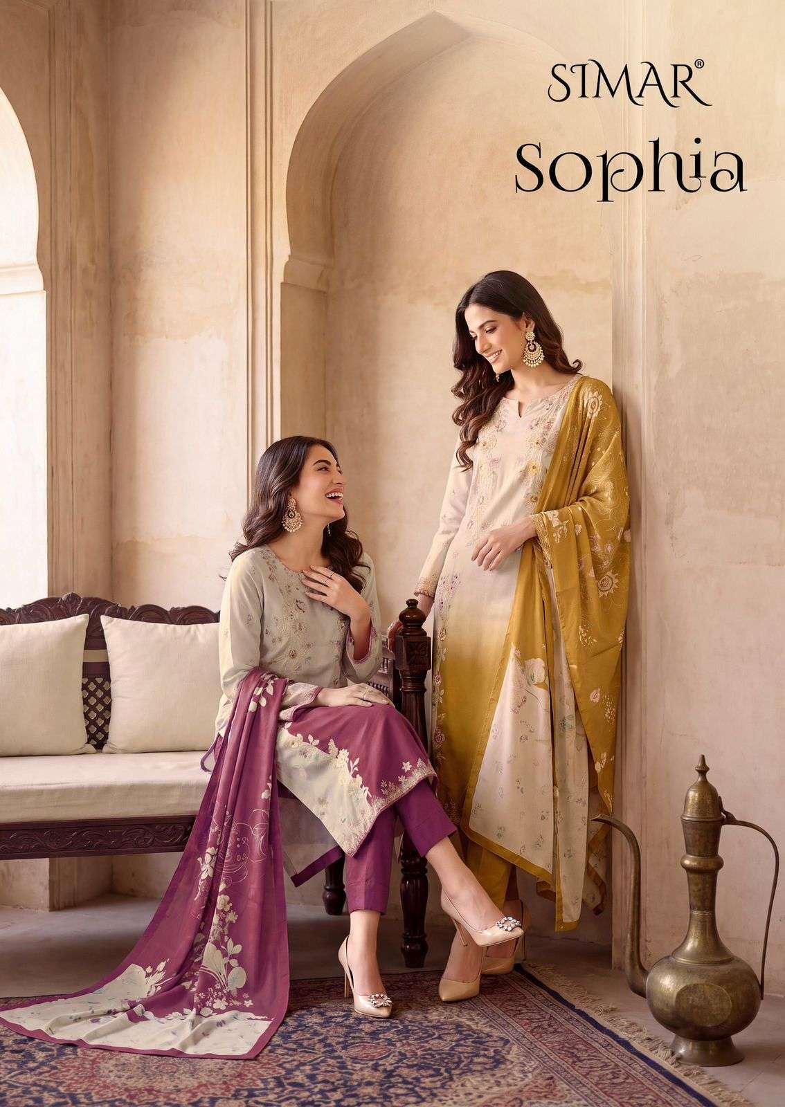 GLOSSY SOPHIA VISCOSE ORGANZA SALWER KAMEEZ BEST RATE SUPPLIER 