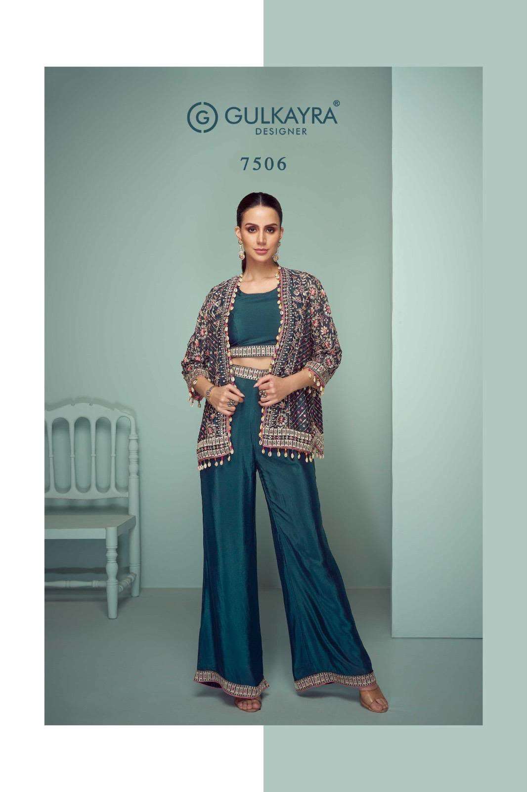 Gulkayra Designer Mariyam Readymade Shrug Style Collection