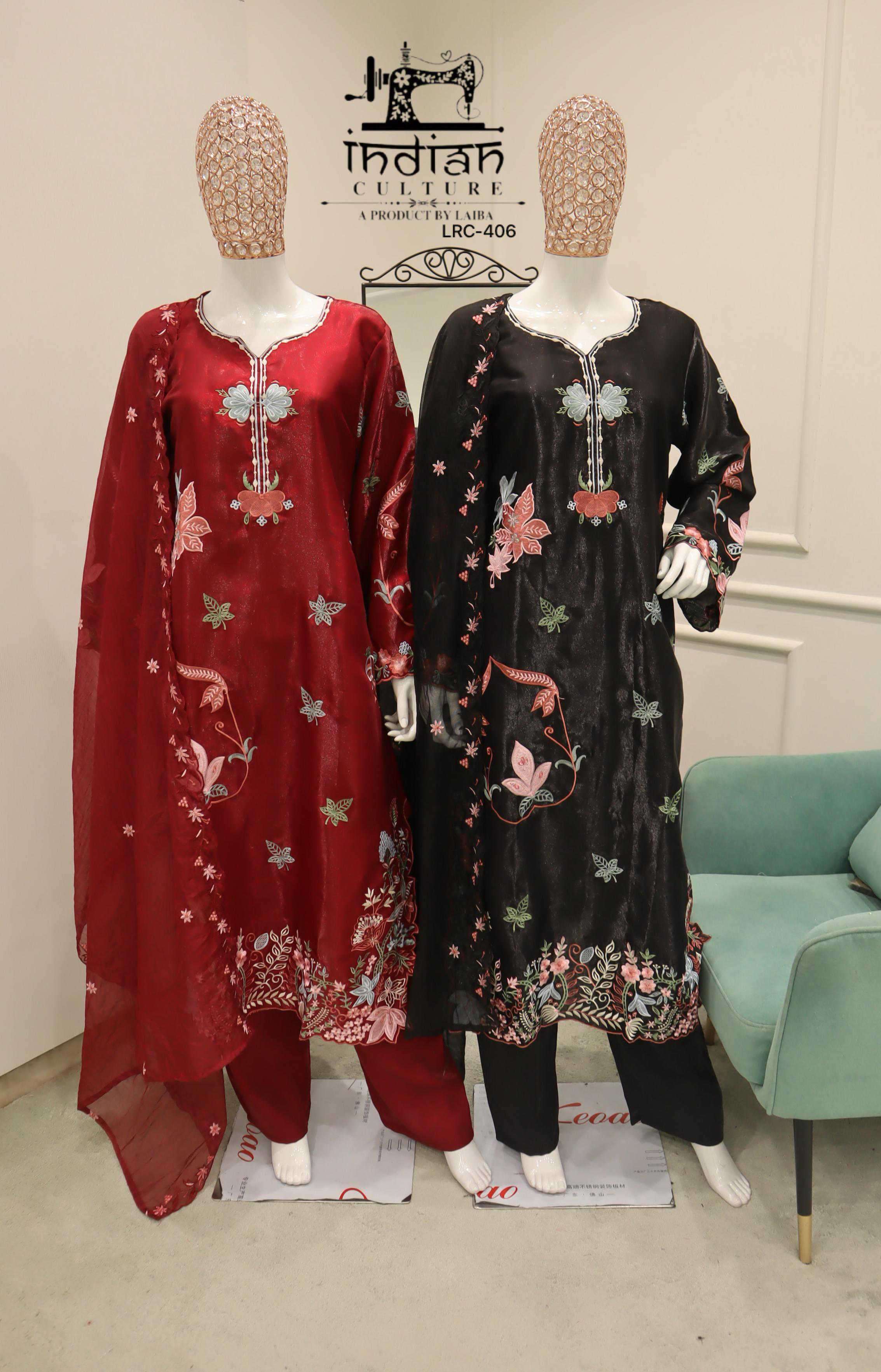 INDIAN CULTURE 406 ROMAN GLASS EMBROIDERED READYMADE SALWER KAMEEZ BEST RATE 2026