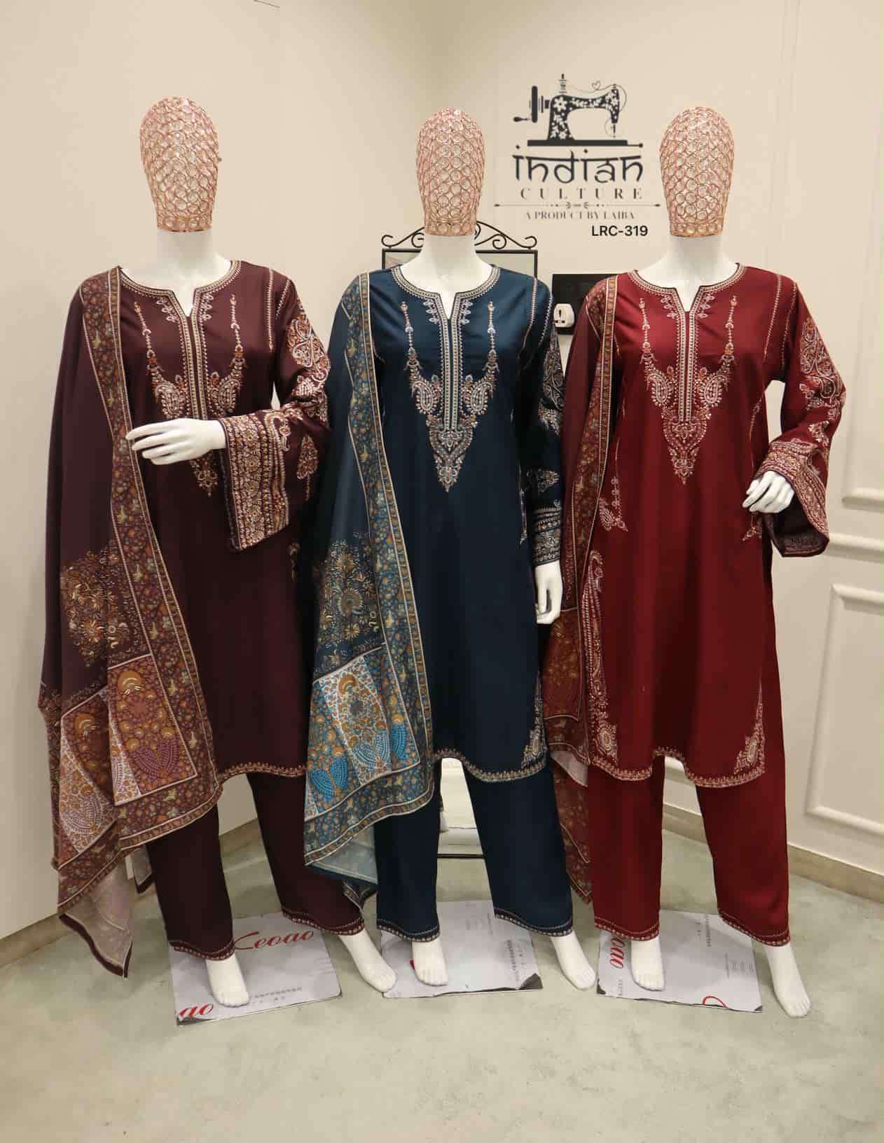 INDIAN CULTURE LRC 319 COTTON RAYON READYMADE CATALOGUE WHOLESALER 
