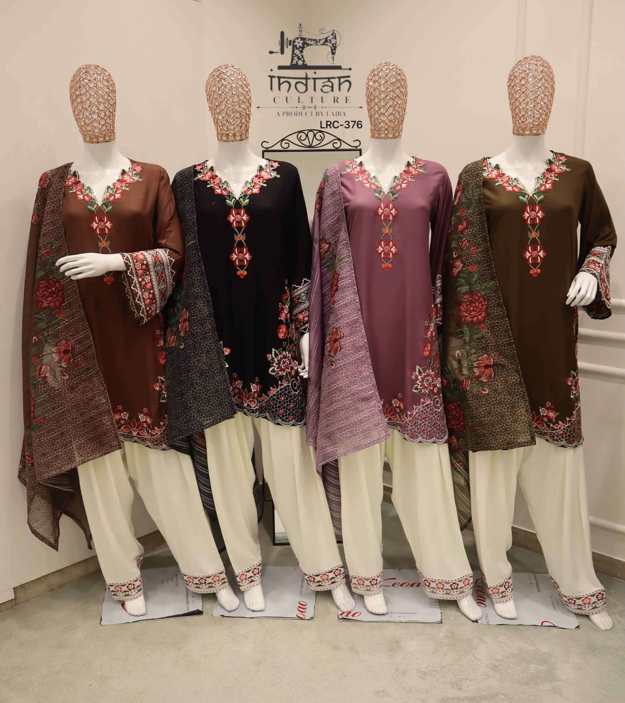 INDIAN CULTURE LRC 376 PURE RAYON 3 PCS SET WHOLESALER BEST RATE DEALER 