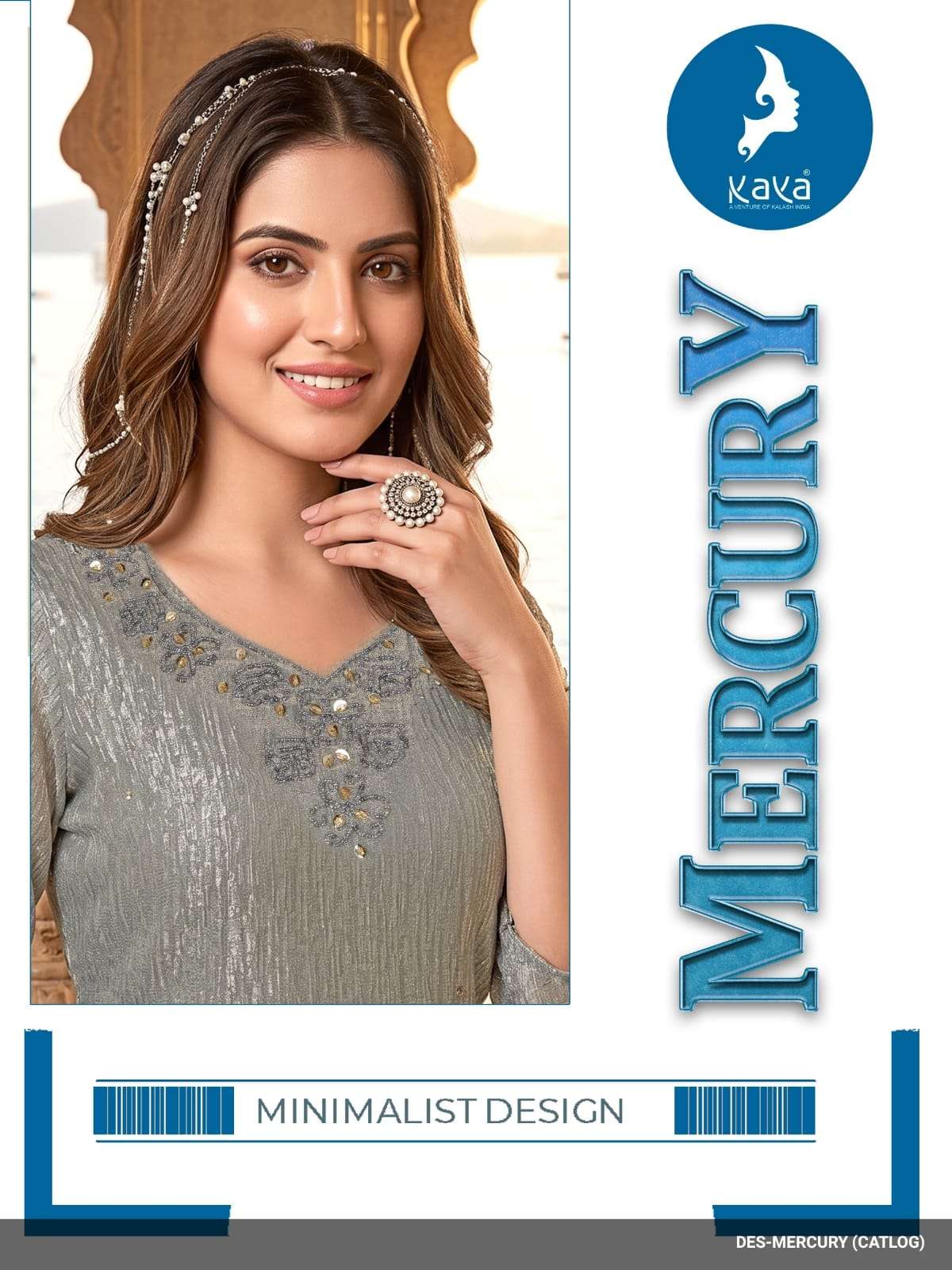 Kaya Mercury Kurti Wholesale - Size M To 5XL - 4 Pcs Set