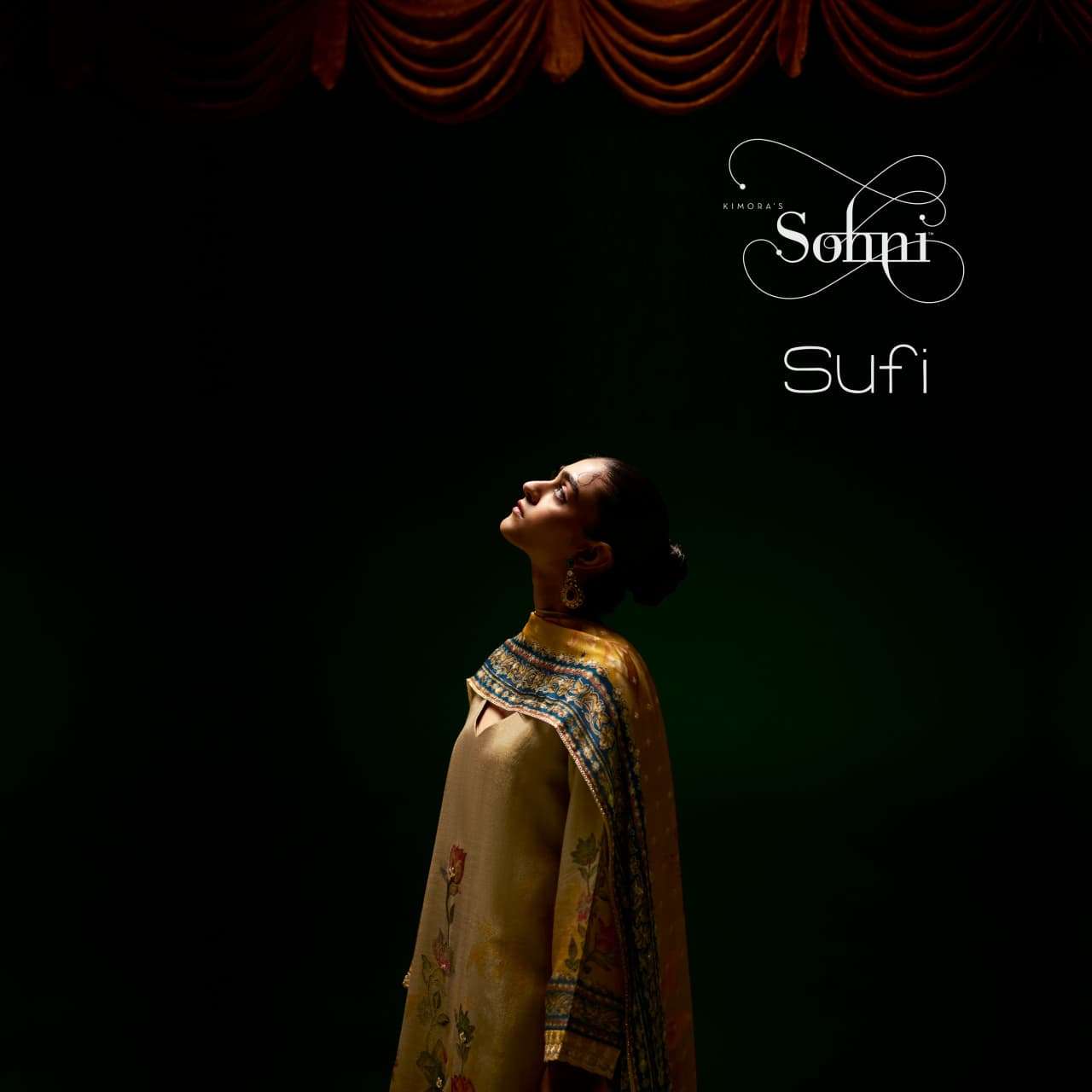 Kimora Sohni Sufi Pure Zari Silk Designer Suit Wholesale Catalogue