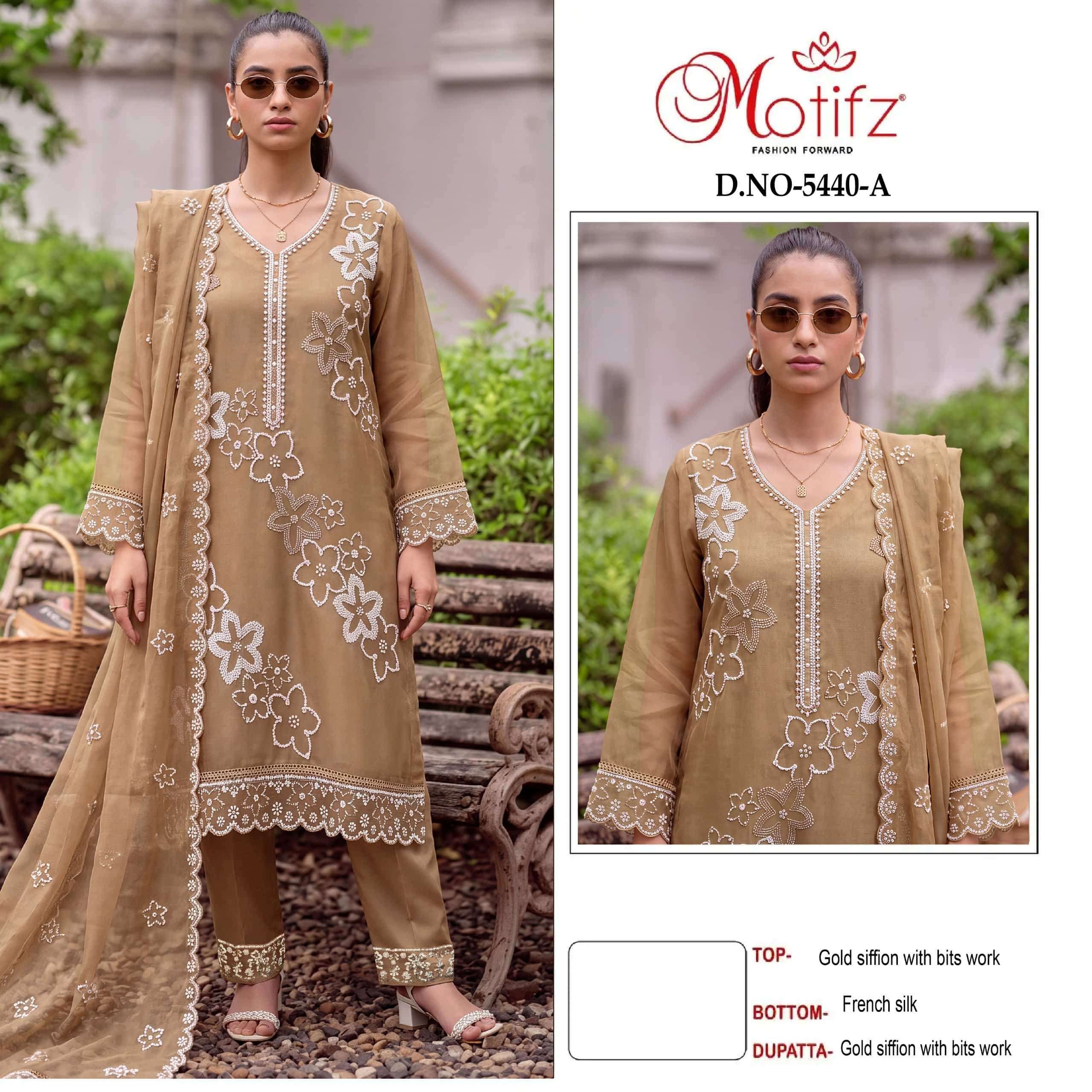 MOTIFZ FASHION D 5440 ABCD DESIGNER PAKISTANI SUIT WHOLESALER 2026