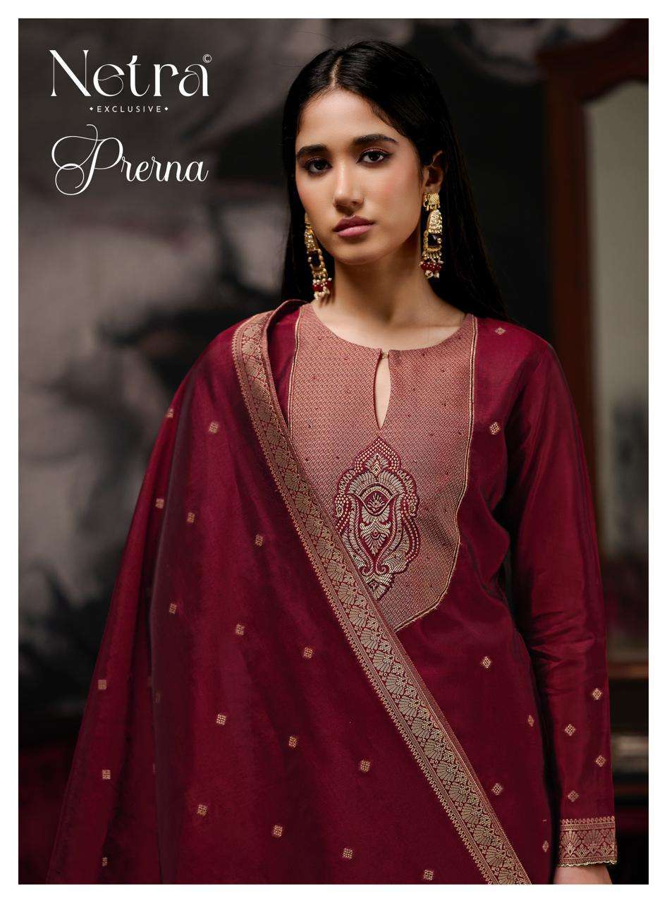 Netra Prerna Silk @ Best Wholesale Price | Original Netra Prerna Catalog - Maajisa Fashion Surat