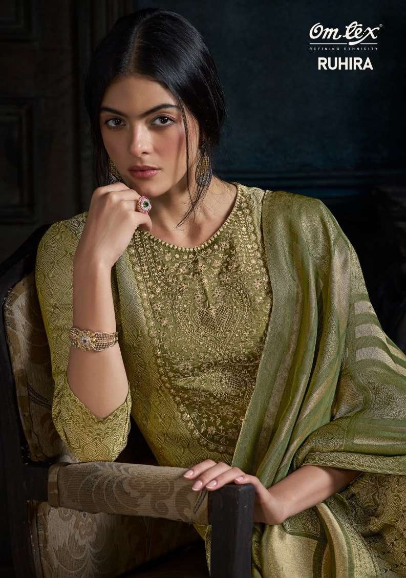 Omtex Ruhira Silk Jacquard Wholesale Catalogue