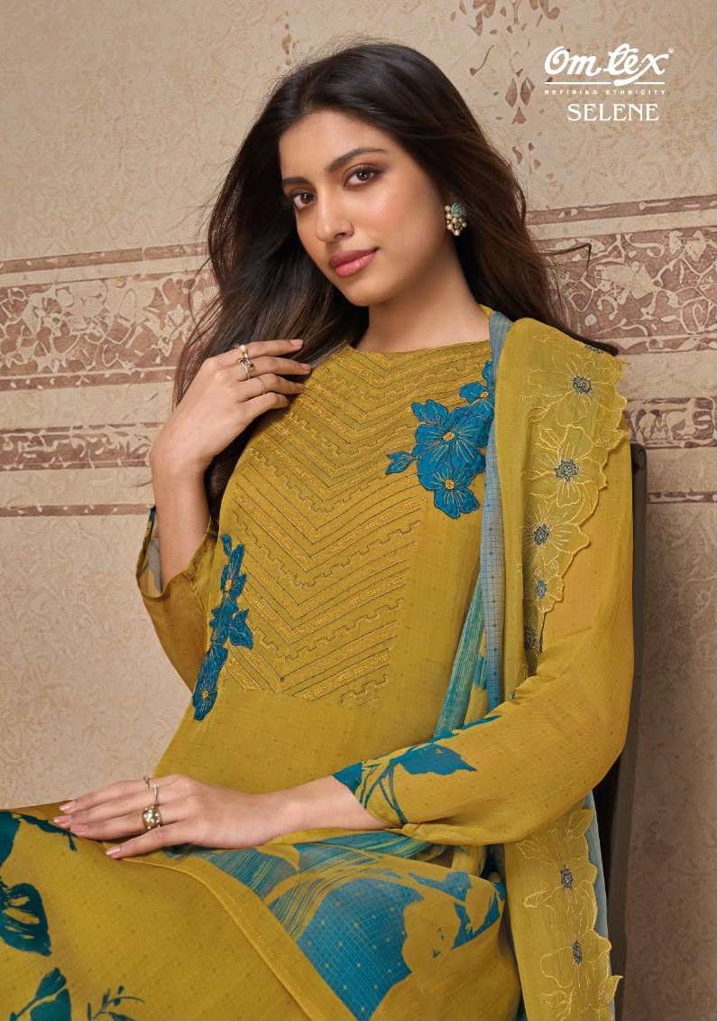 Omtex Selene Organza Salwar Kameez Wholesale Catalogue