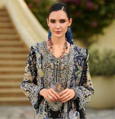 PAKIZA PRINTS FALAK VOL 3 KASHMIRI EMBROIDERED PAKISTANI SUIT WHOLESALER 2026