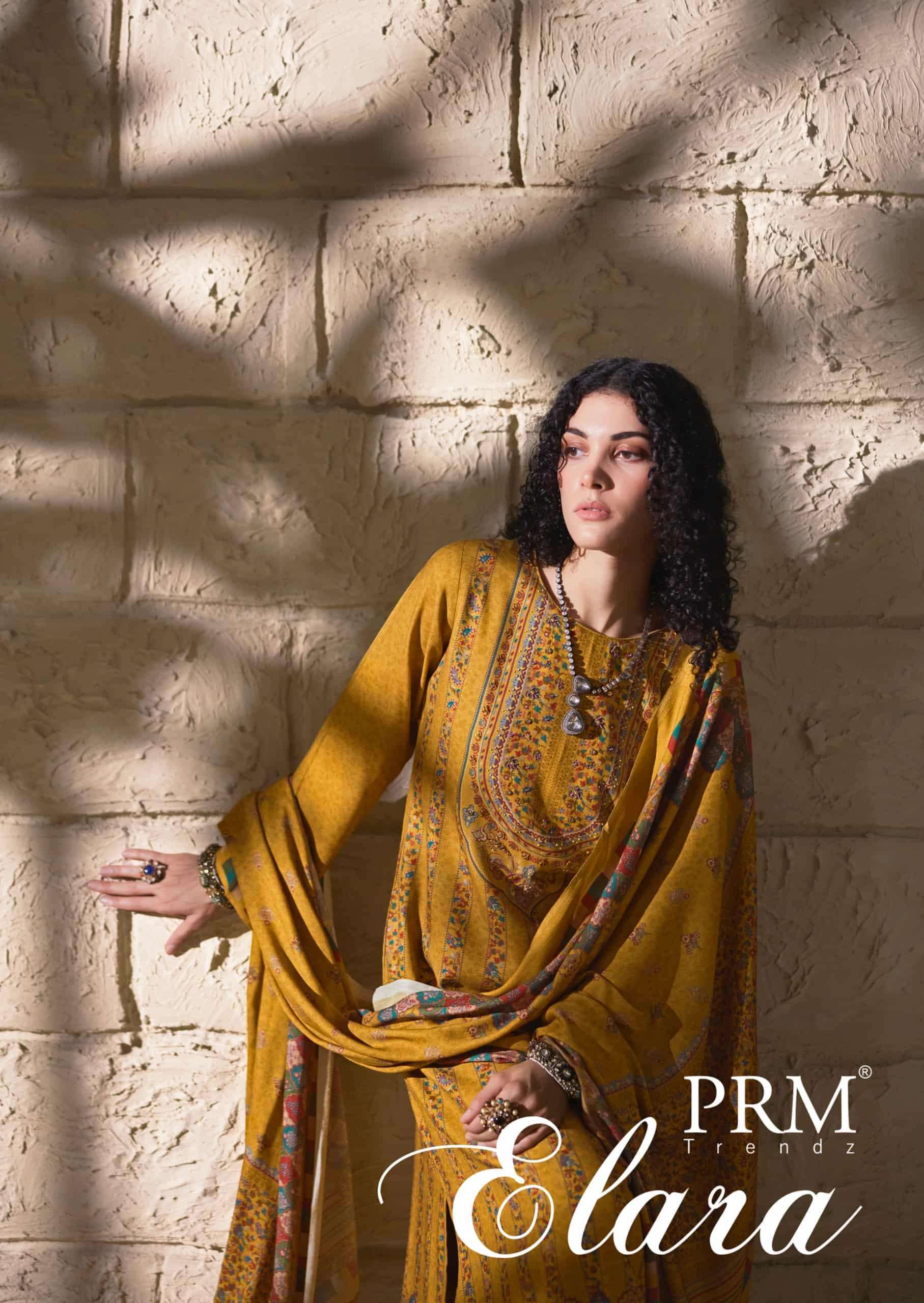 Prm Trendz Elara Fancy Pashmina Collection Wholesale Catalogue Original Maajisa Fashion Surat