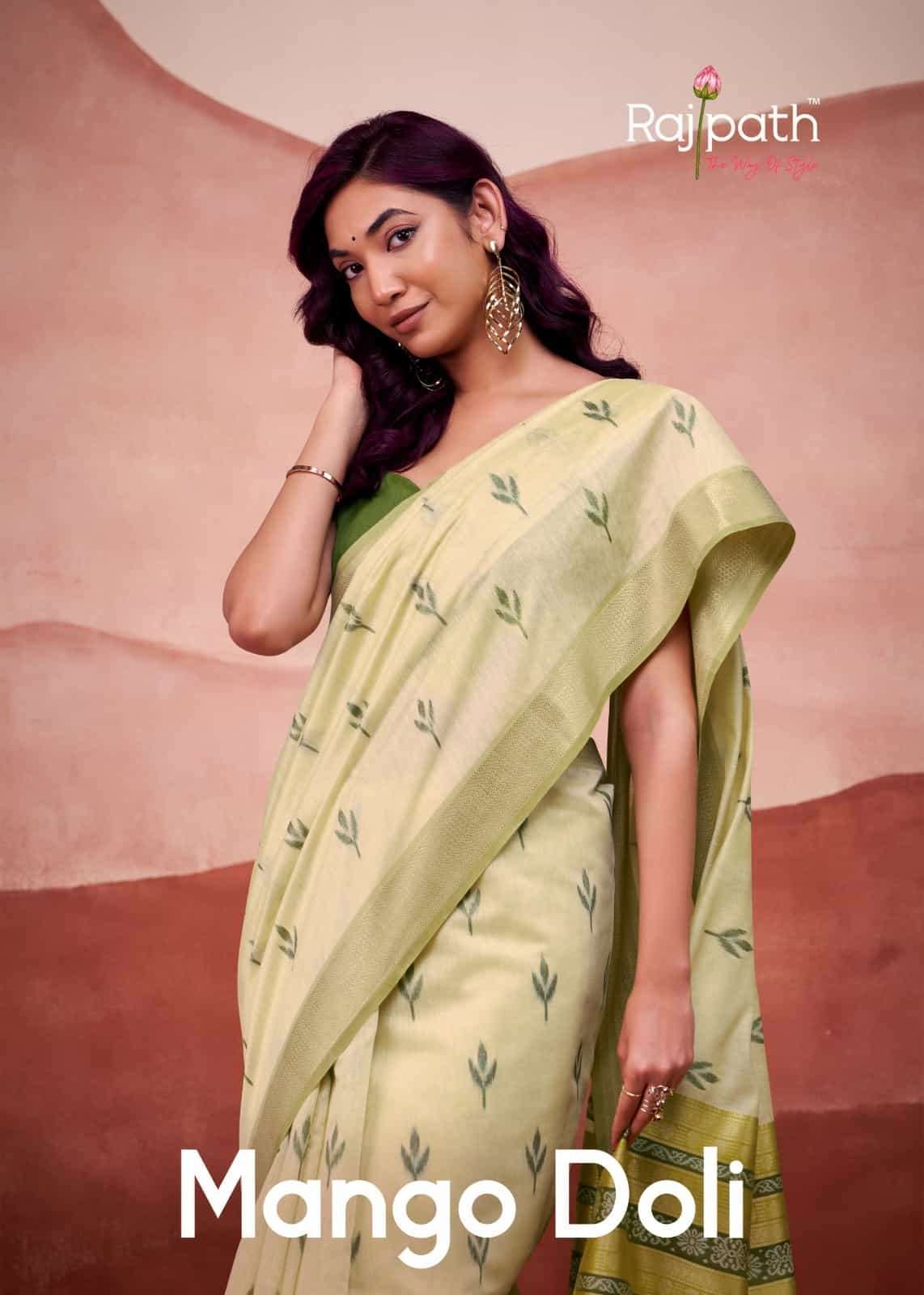 Rajpath Mango Doli - Designer Saree Collection