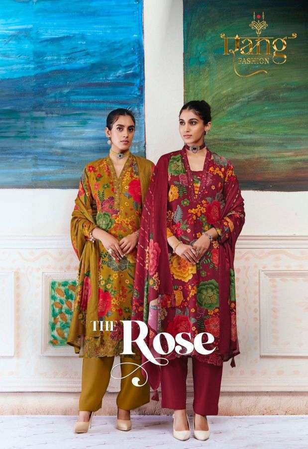 Rangati The Rose Pashmina Premium Pashmina Winter Collection Wholesale Suits Catalogue Original - Maajisa Fashion Surat