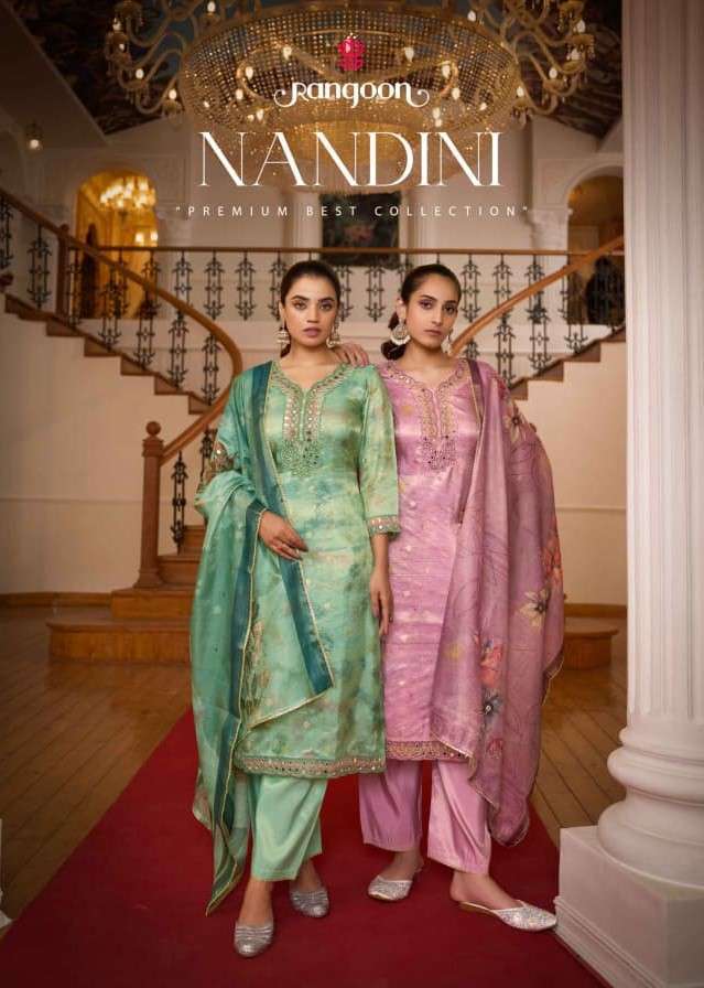 RANGOON NANDINI WHOLESALE READYMADE SALWER KAMEEZ BEST RATE DEALER 