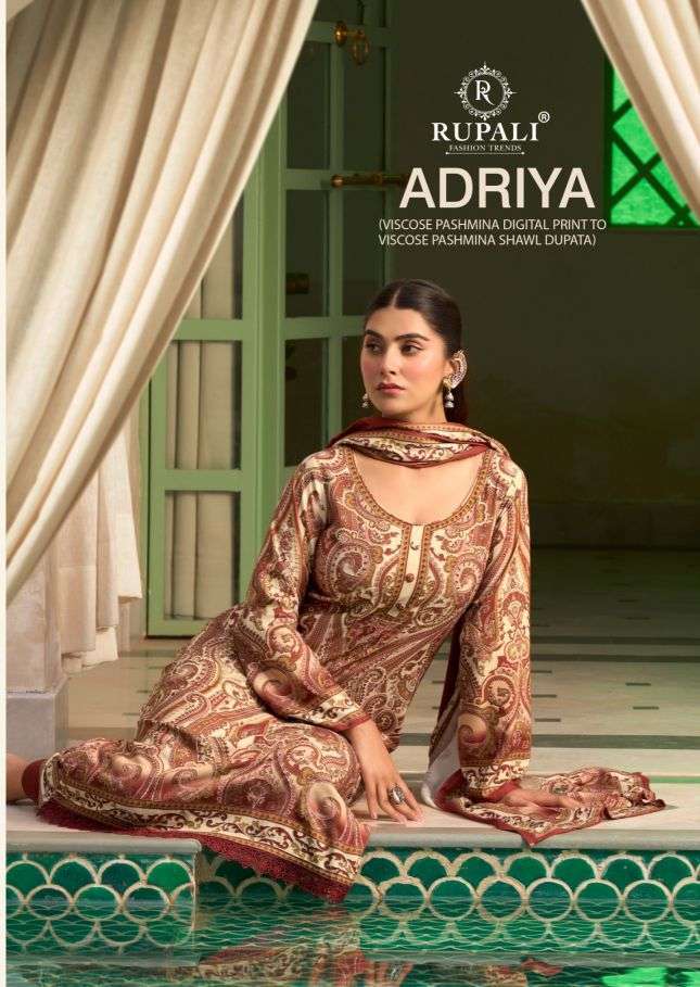 RUPALI FASHION ADRIYA VISCOSE PASHIMA SUIT WHOLESALER BEST RATE DEALER 2026