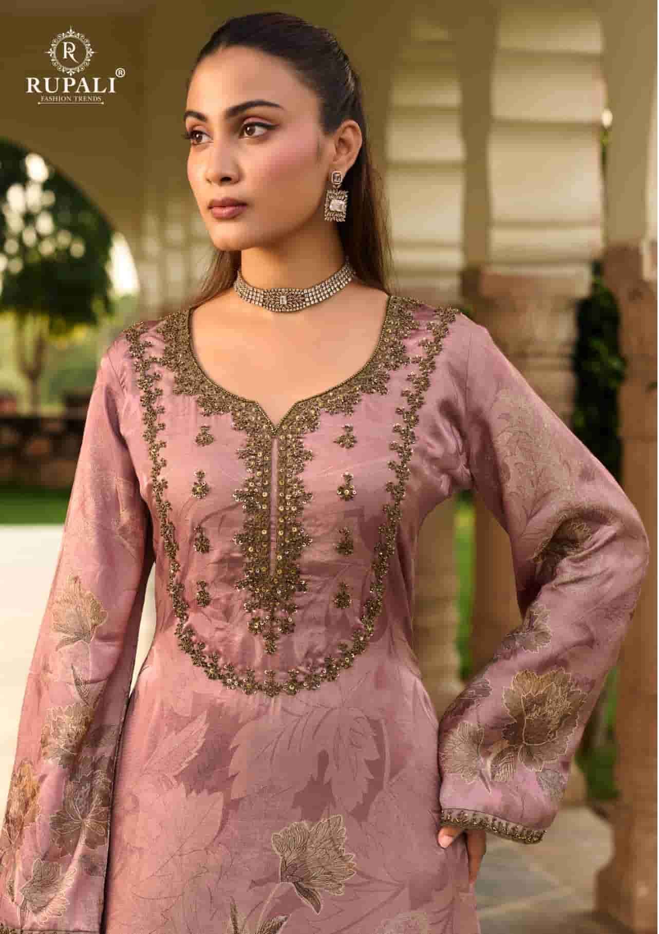 RUPALI FASHION TISYA VISCOSE SIMMER SALWER KAMEEZ BEST RATE DEALER 