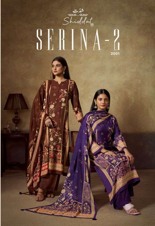SHIDDAT SERINA VOL 2 PRINTED MUSLIN SALWER SUIT WHOLESALER BEST RATE 2026