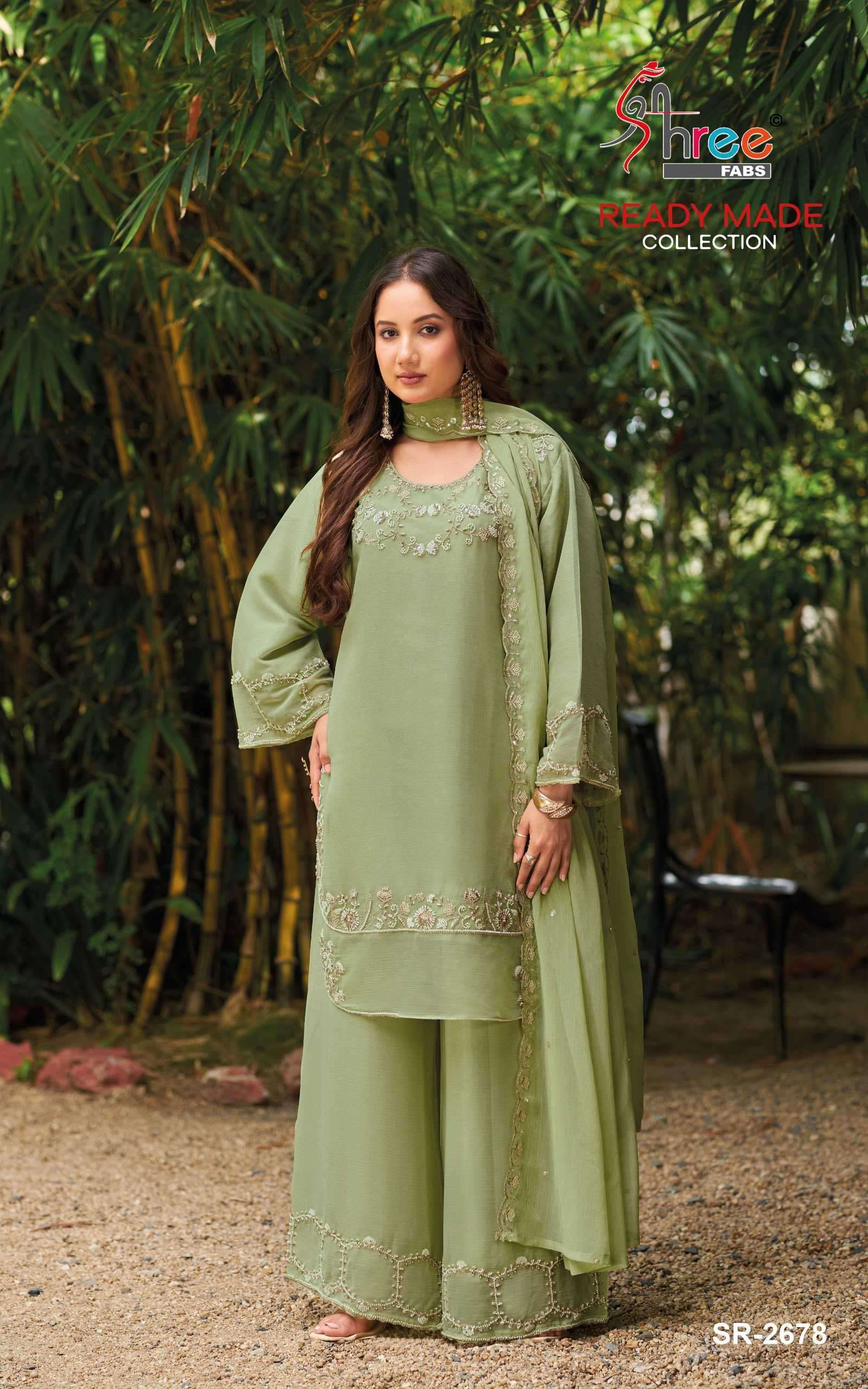 SHREE FAB 2678 COLORS VISCOSE READYMADE SALWER KAMEEZ BEST RATE 2026