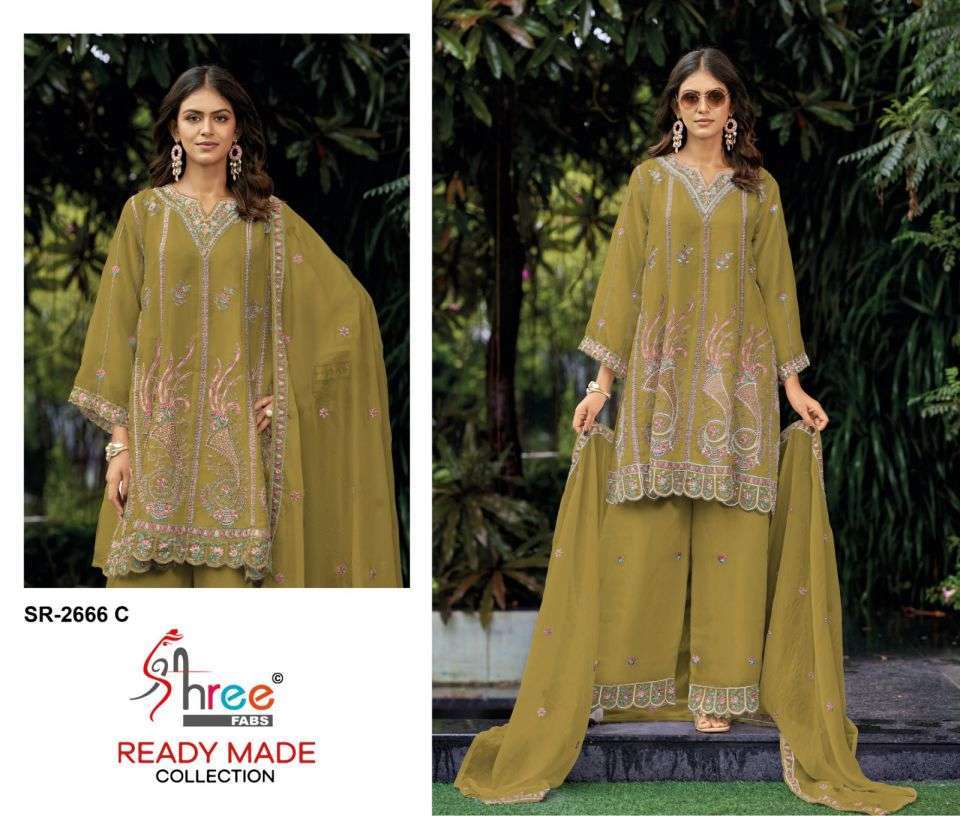 Shree Fabs 2686 Chiffon Collection Pakistani Suits Wholesale