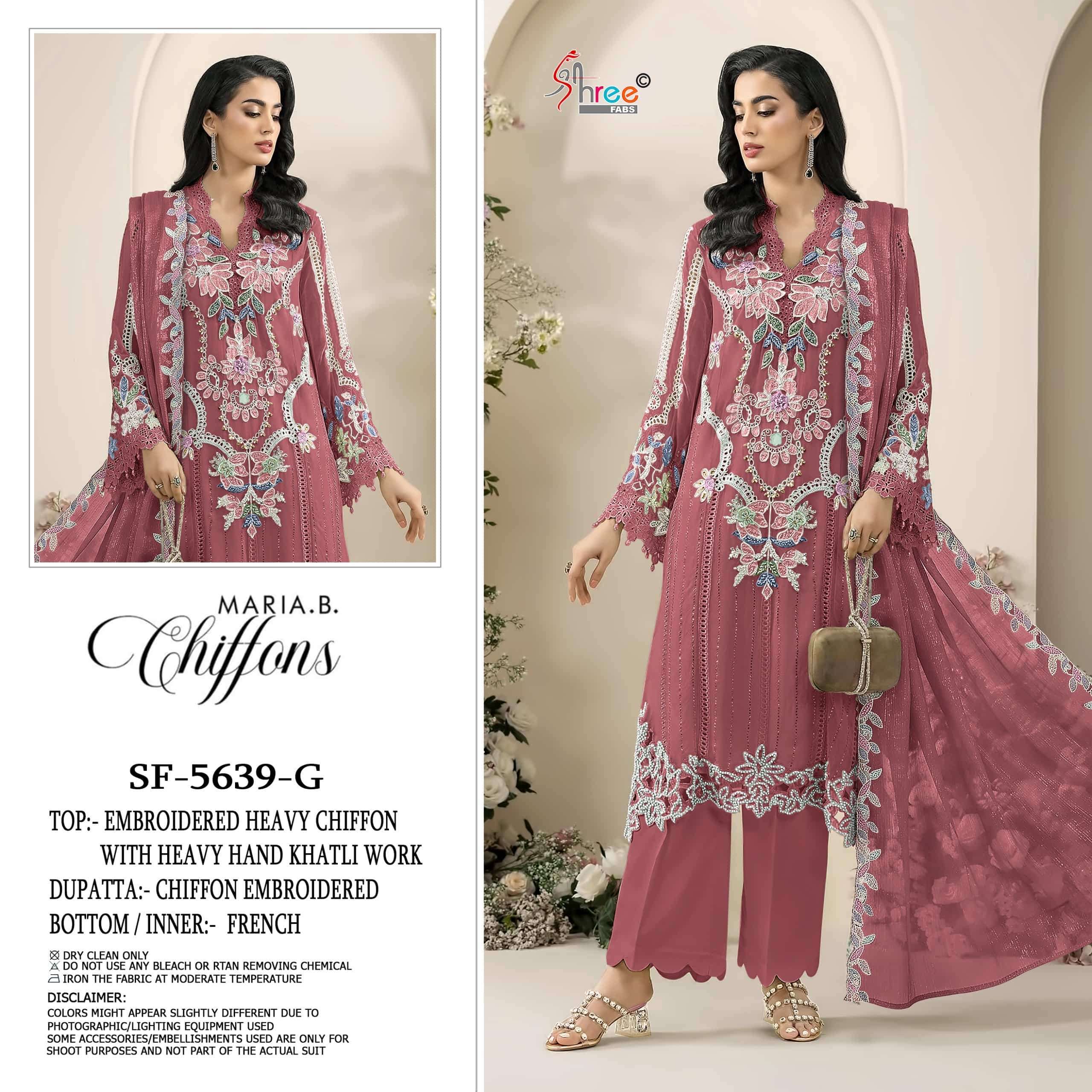 Shree Fabs SF 5639 EFGH Pakistani Salwar Suit Collection