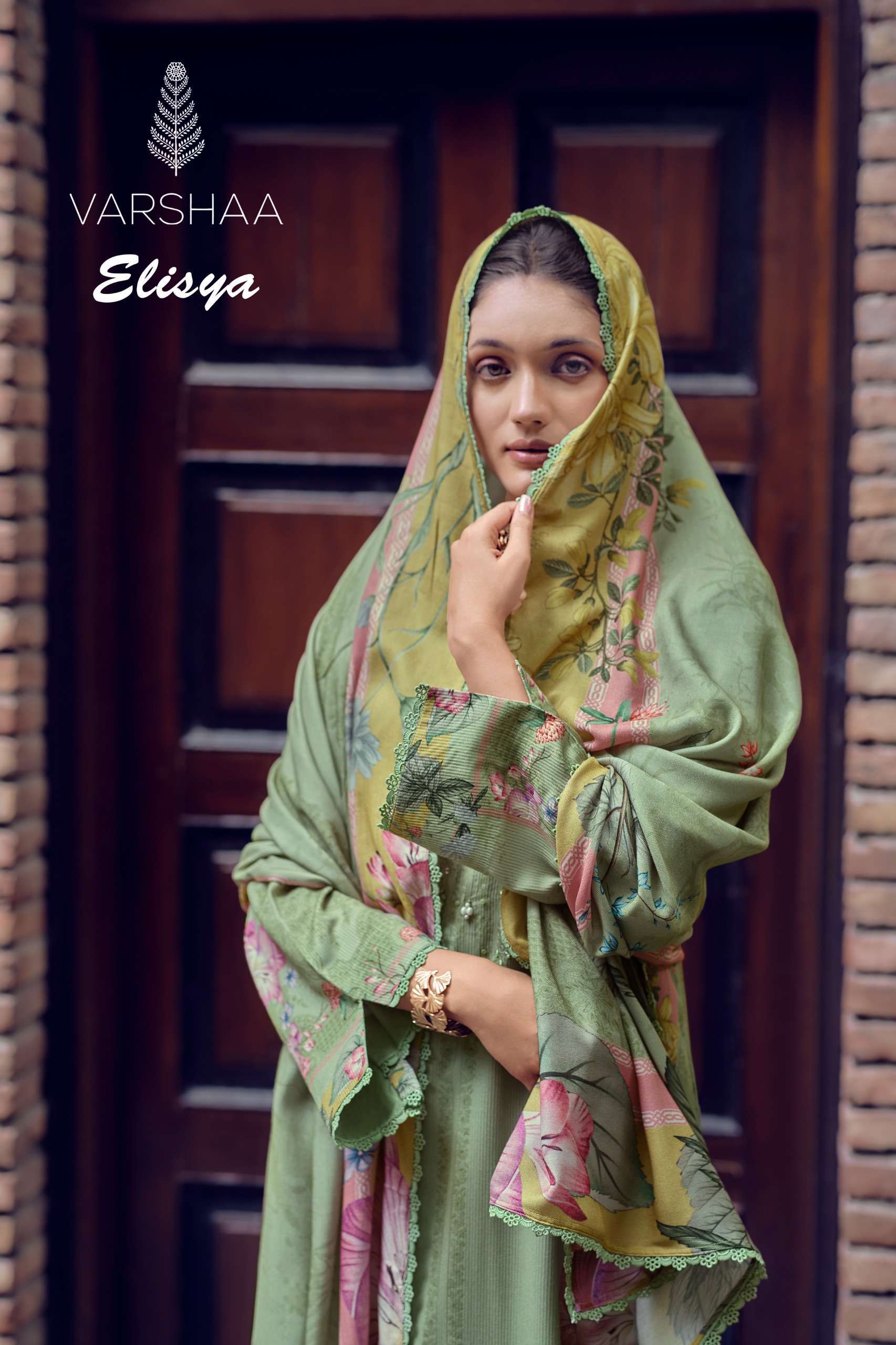 Varsha Elisya Winter Wear Fancy Pashmina Suit Wholesale Catalogue