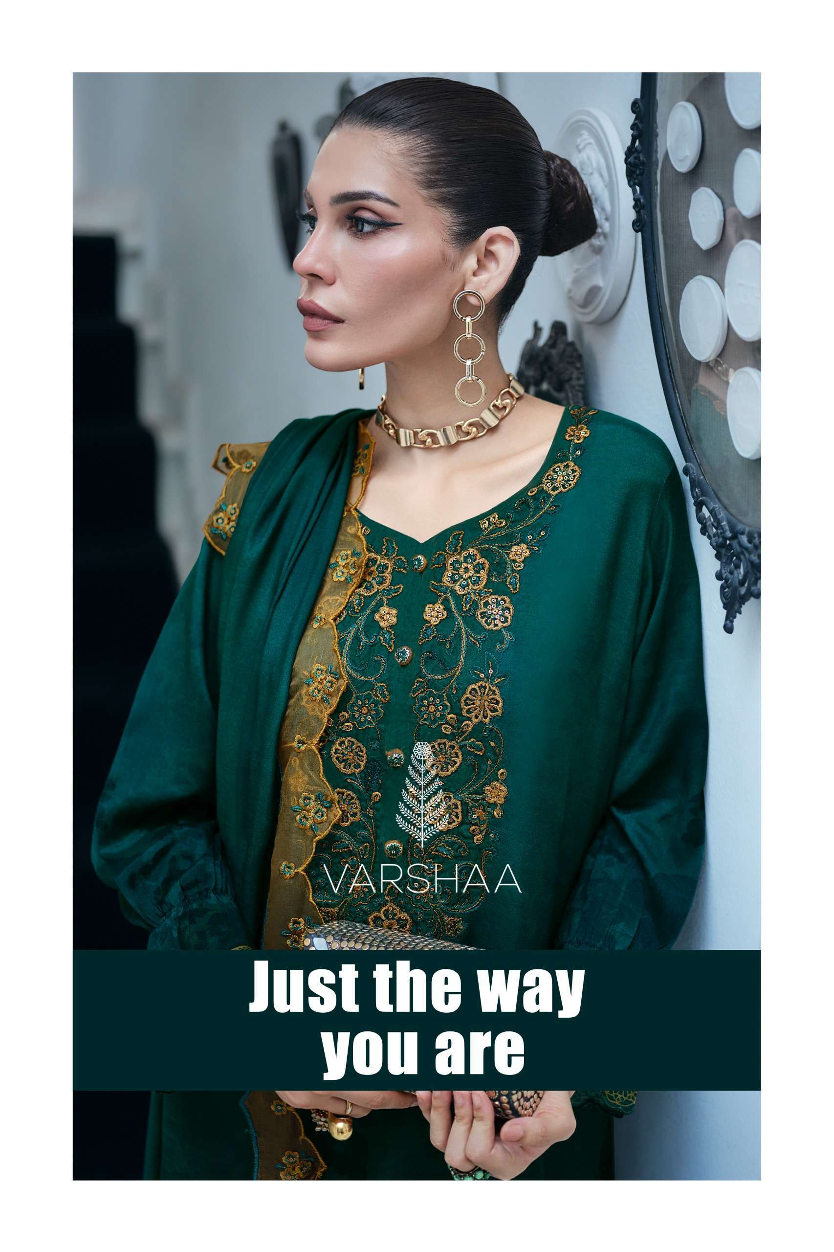 Varsha Just The Way You Are Pashmina Suit Wholesale | Maajisa Fashion